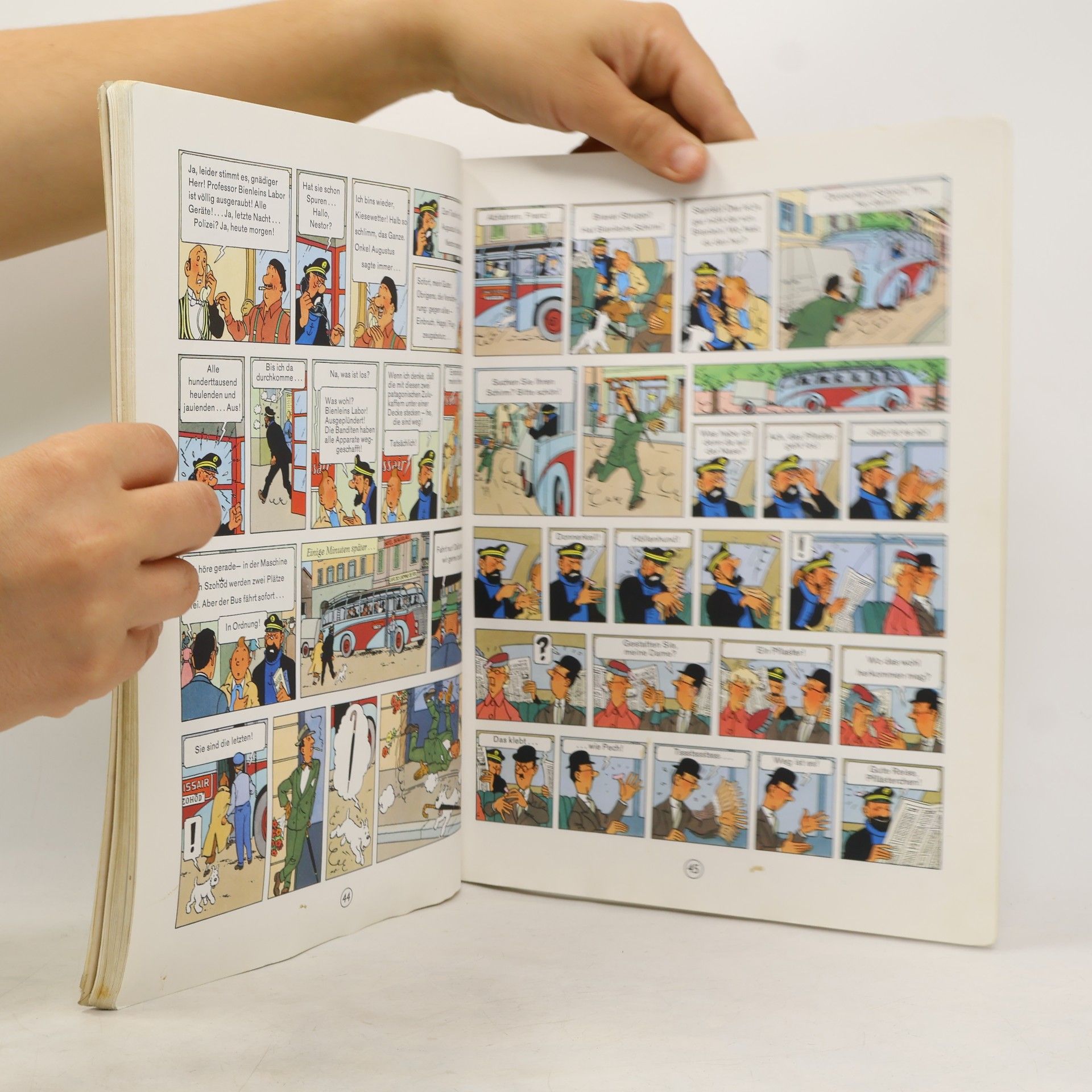 Hergé Tim und Struppi. Der Fall Bienlein