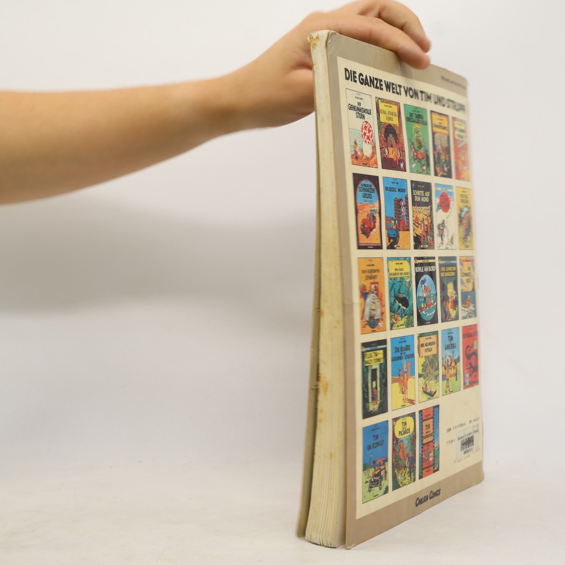 Hergé Tintin 15. Im Reiche des schwarzen Goldes