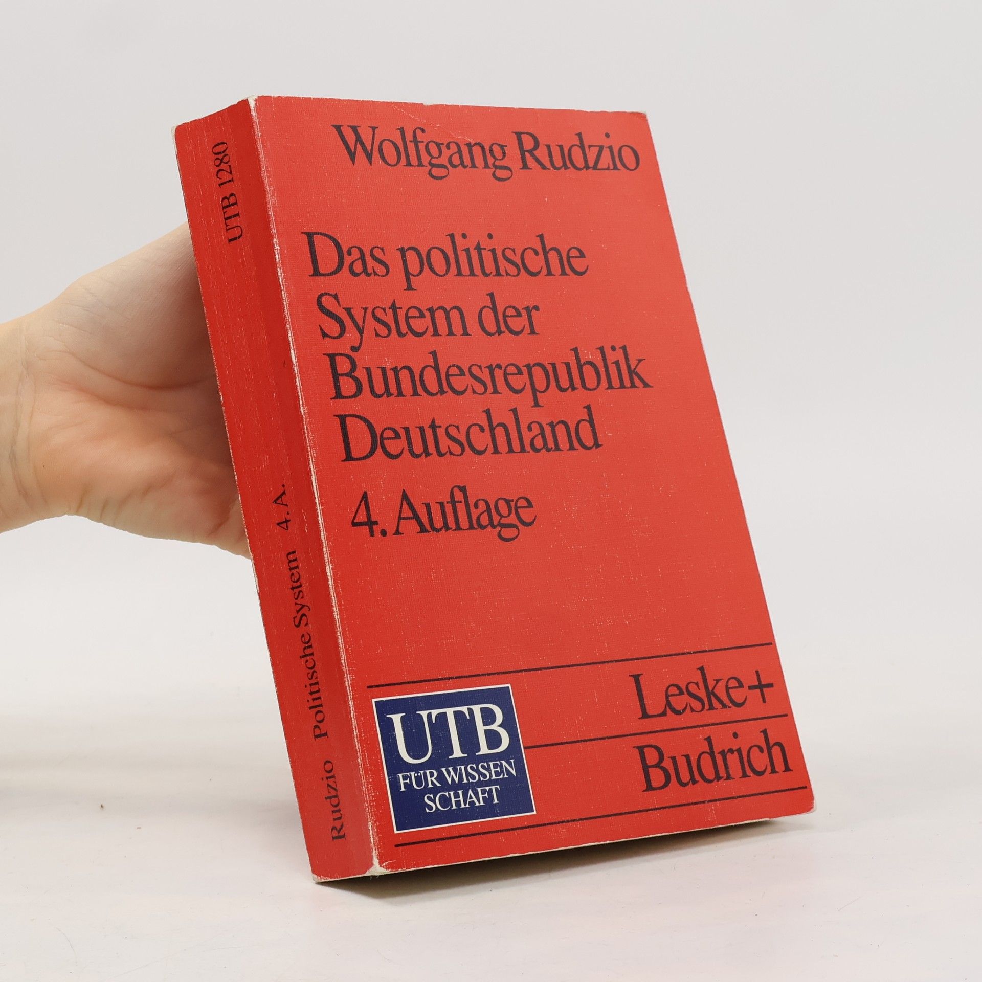 Wolfgang Rudzio Das politische System der Bundesrepublik Deutschland