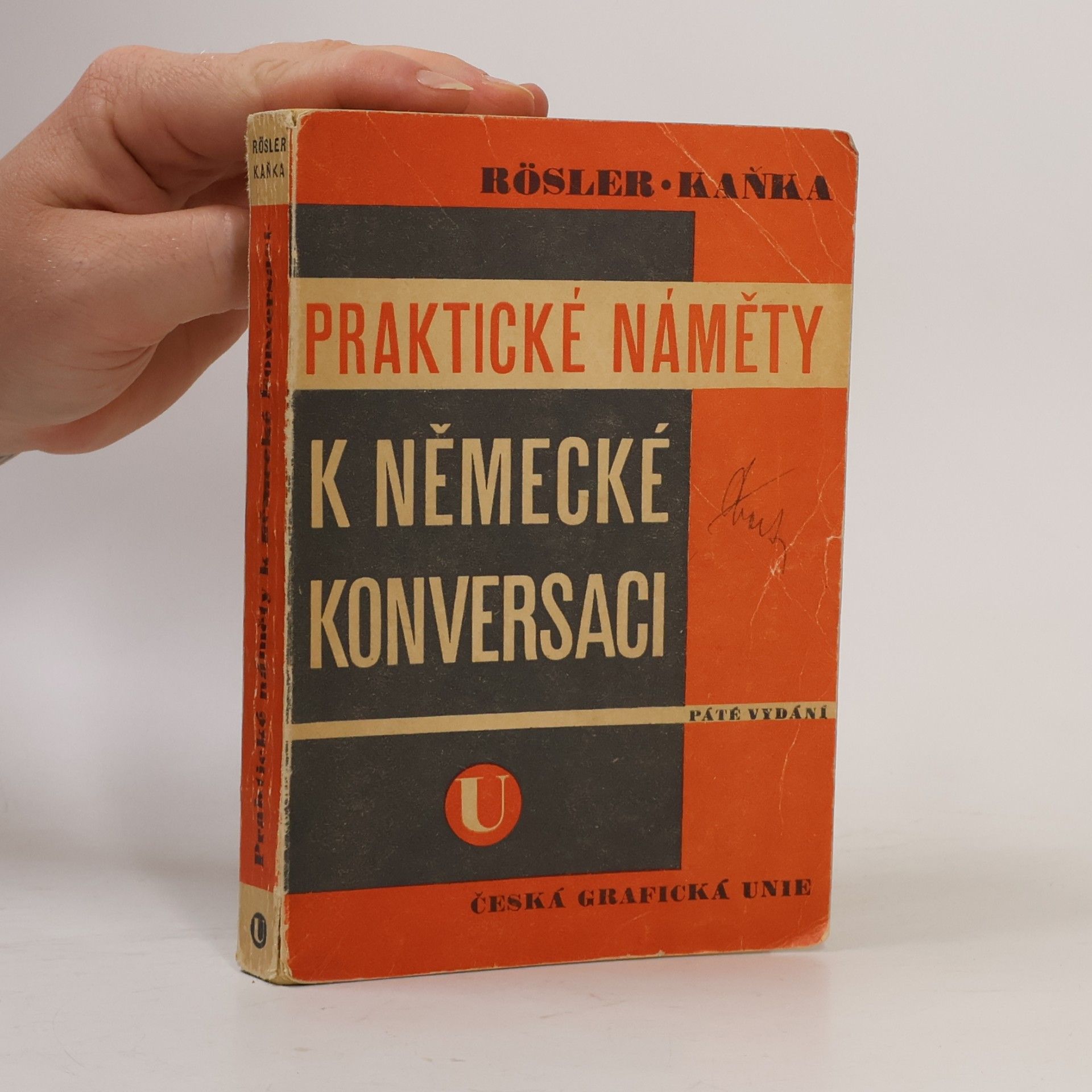 Karel Rösler Praktické náměty k německé konversaci