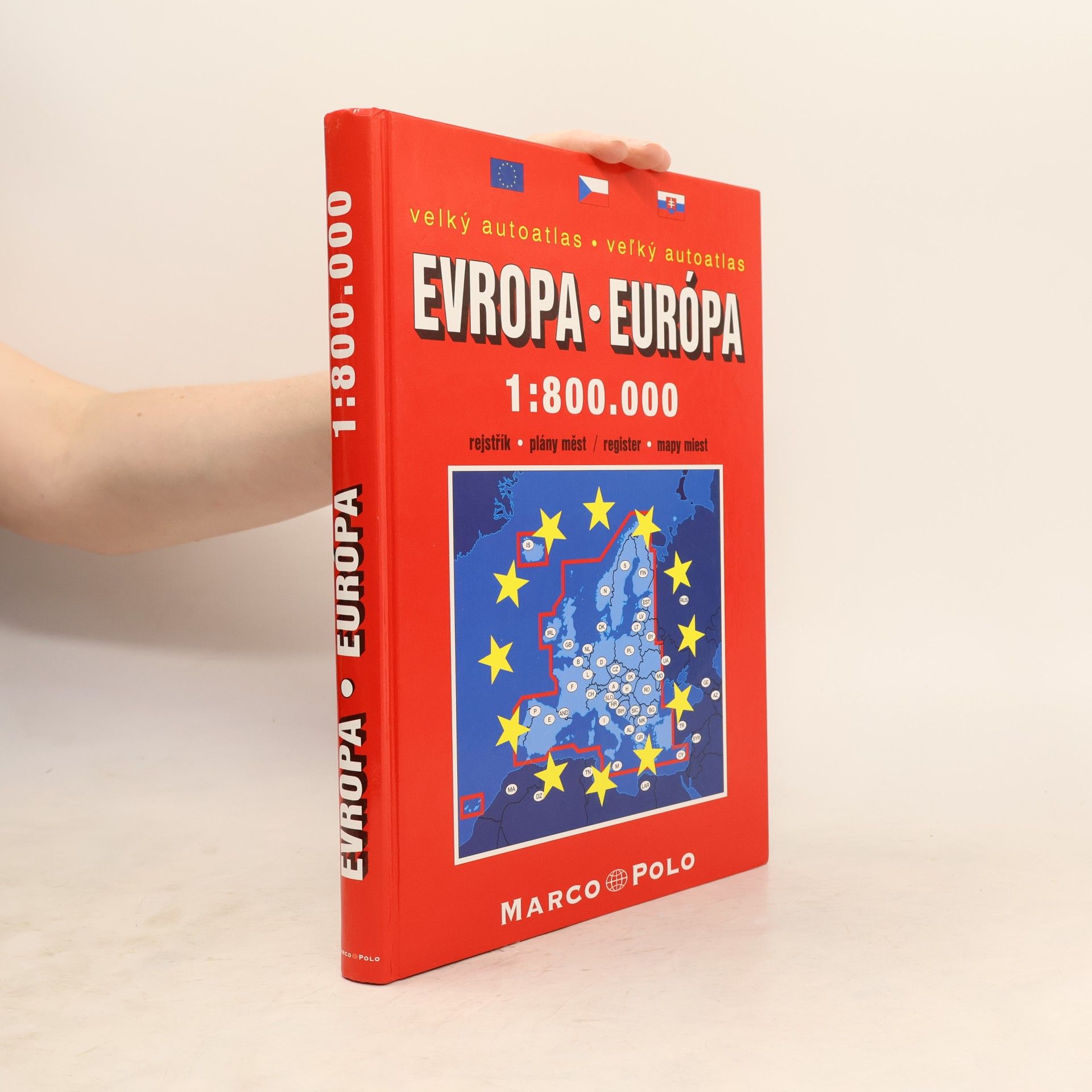 AA.VV. Velký autoatlas: Evropa-Európa 1:800 000