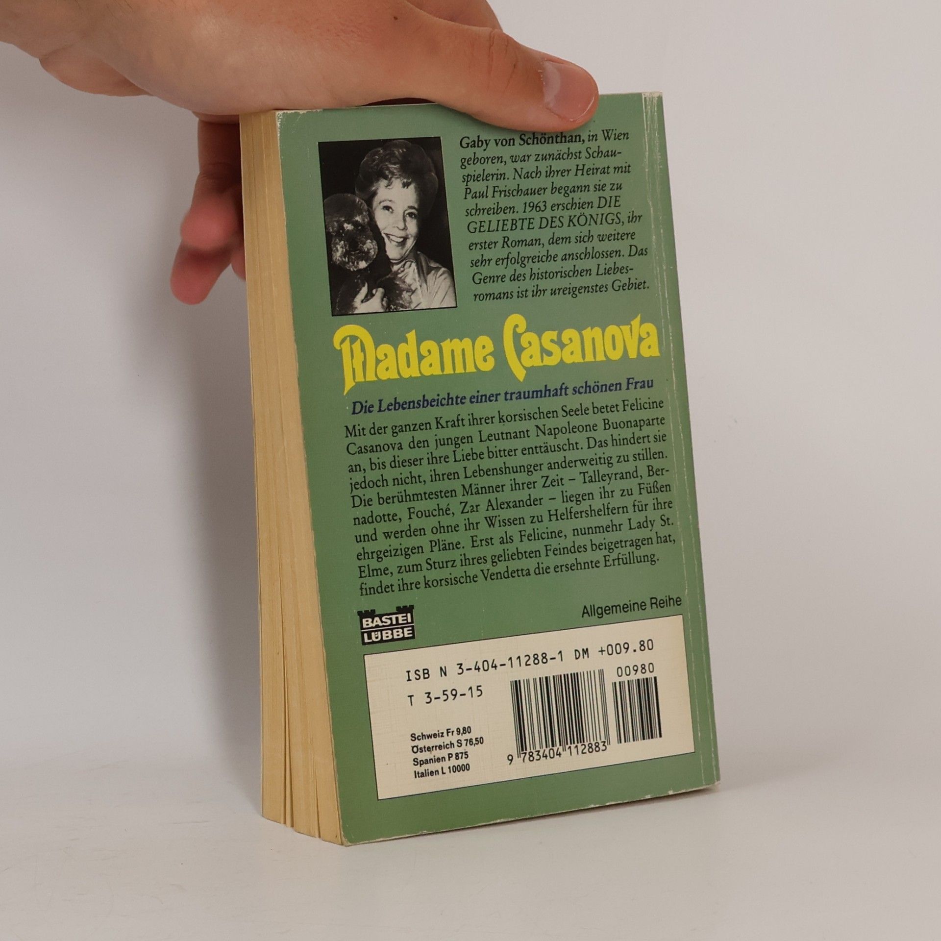 Gaby von Schönthan Madame Casanova