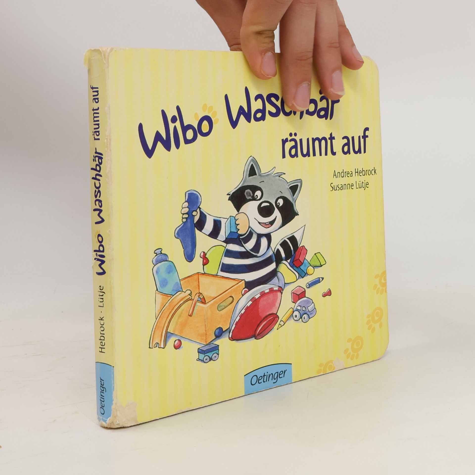 Andrea Hebrock Wibo Waschbär räumt auf