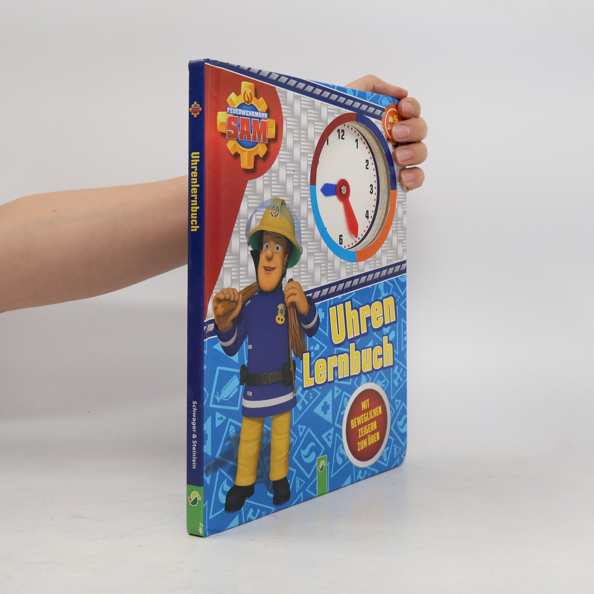 Autores varios Feuerwehrmann Sam Uhrenlernbuch