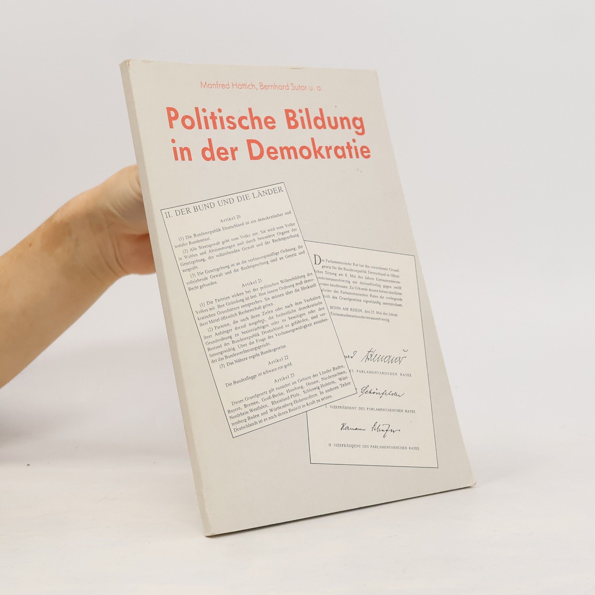 Politische Bildung in der Demokratie