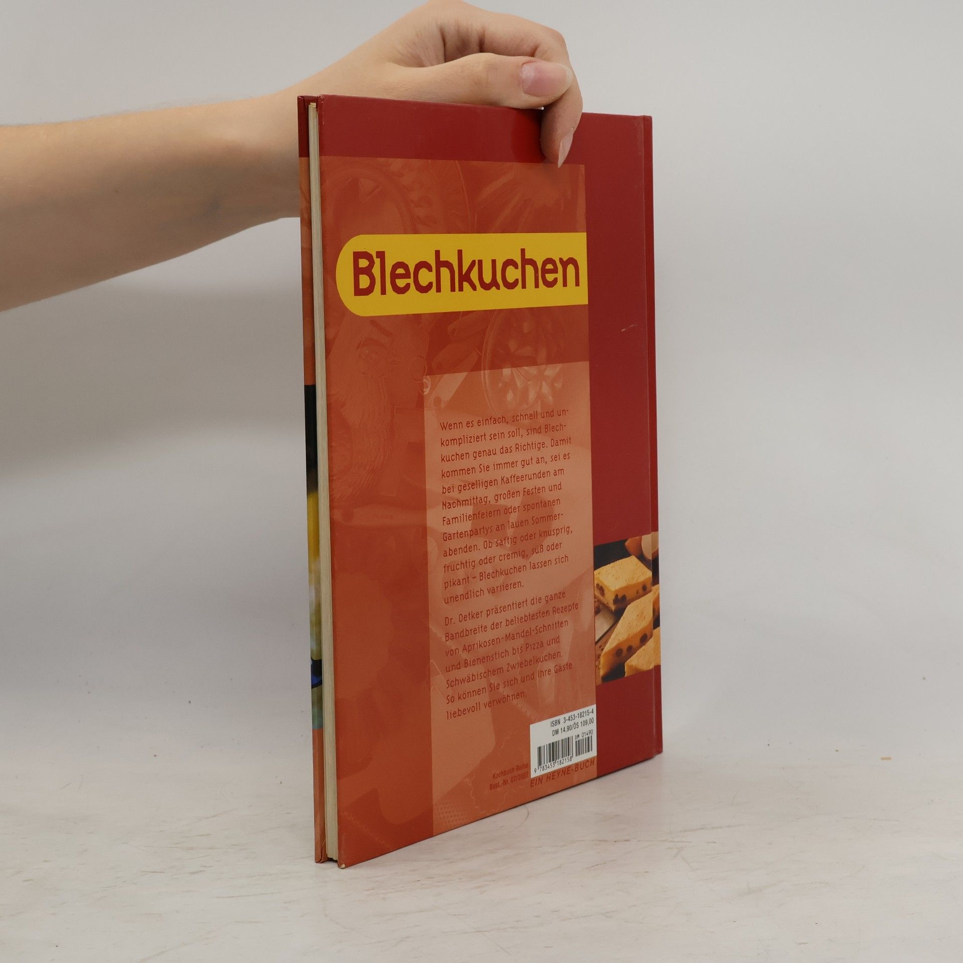 Jasmin Gromzik Dr. Oetker Blechkuchen