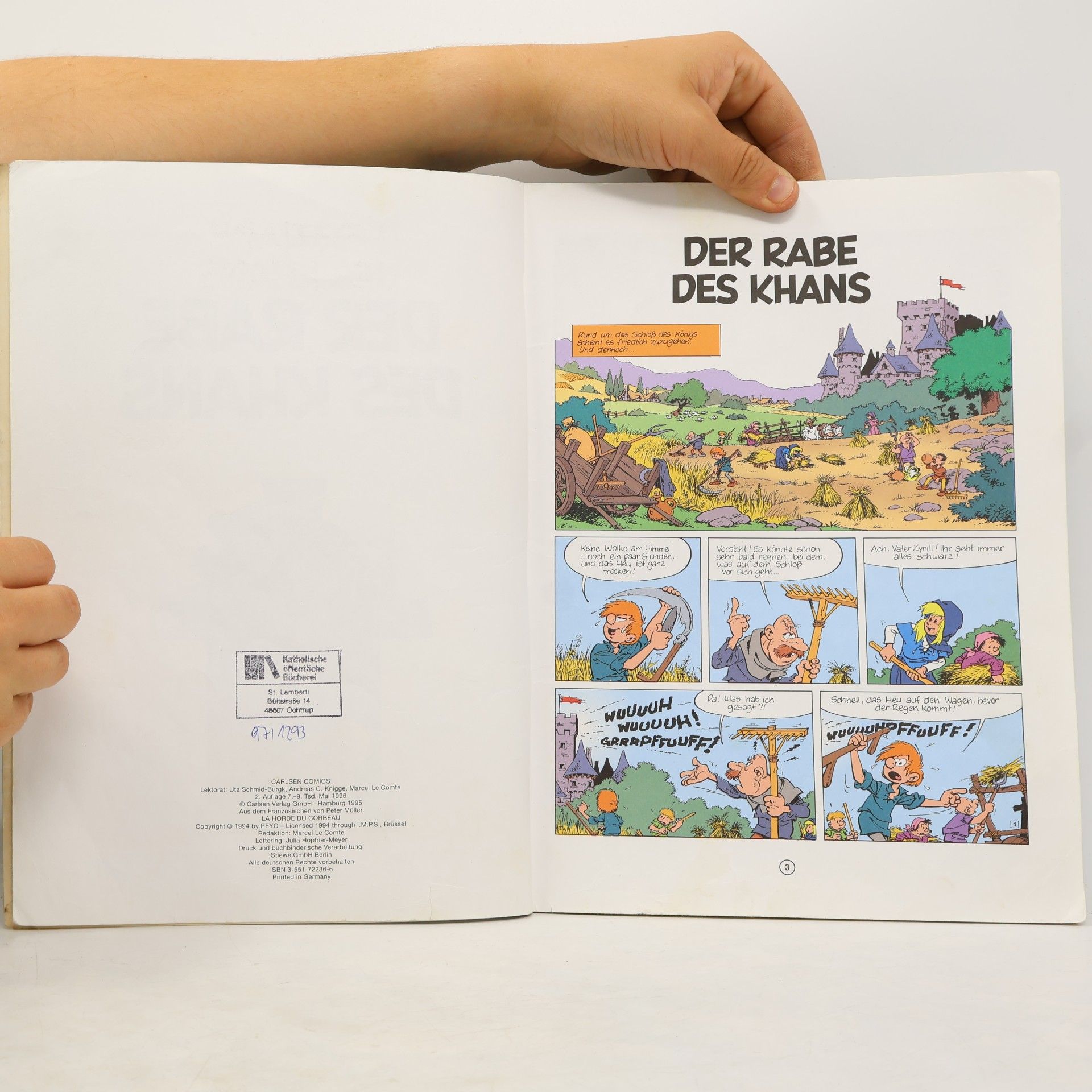 Peyo Johann und Pfiffikus - 6: Der Rabe des Khans