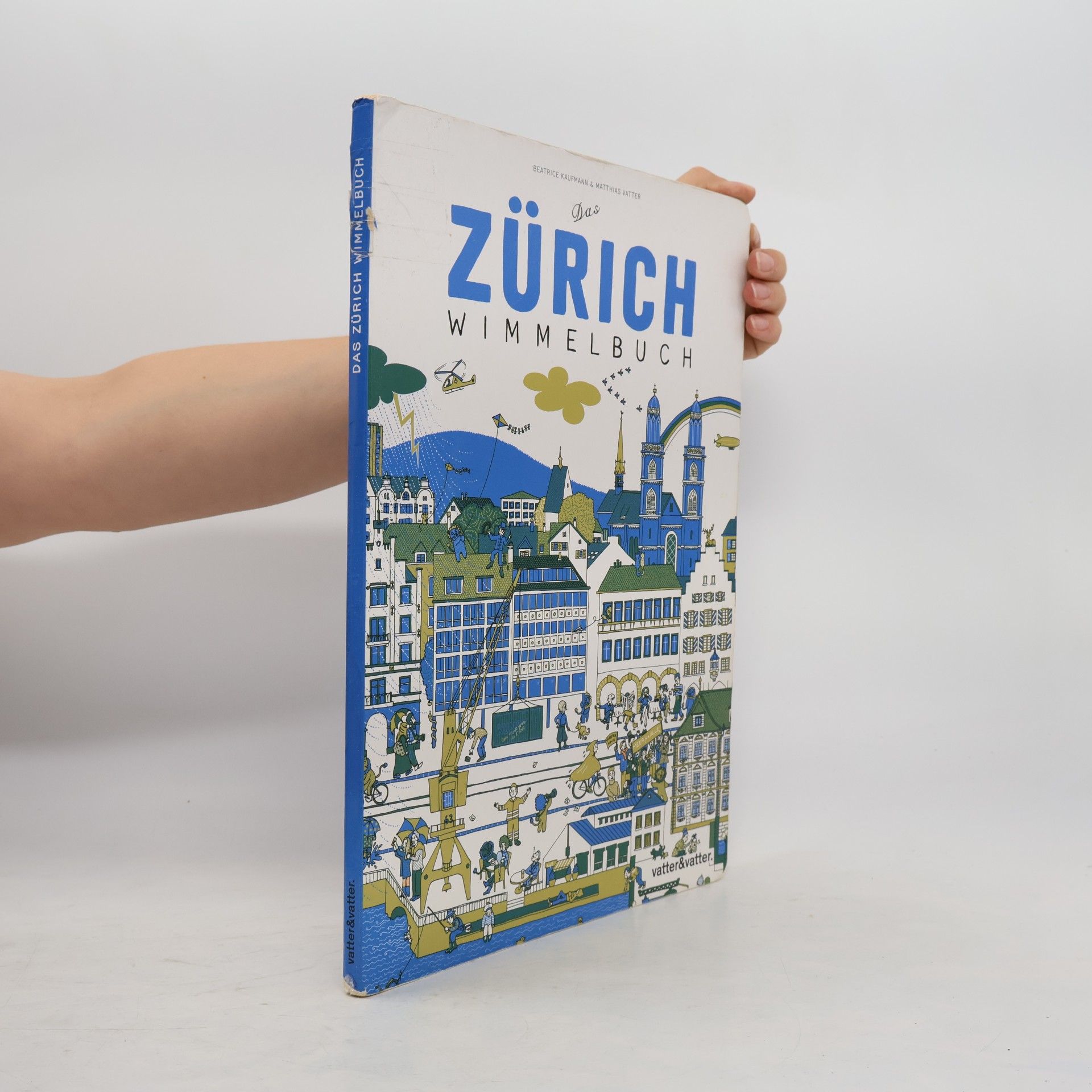 Matthias Vatter Das Zürich Wimmelbuch