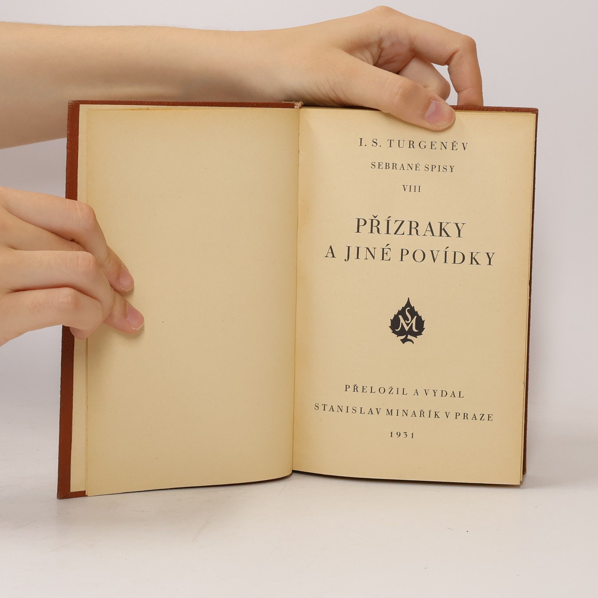 Ivan Turgenev Přízraky a jiné povídky