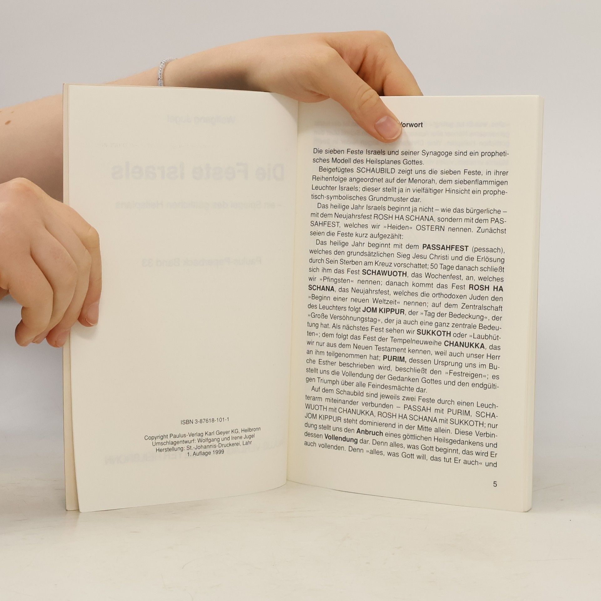 Wolfgang Jugel Paulus-Paperback - Wege ins Wort: Die Feste Israels