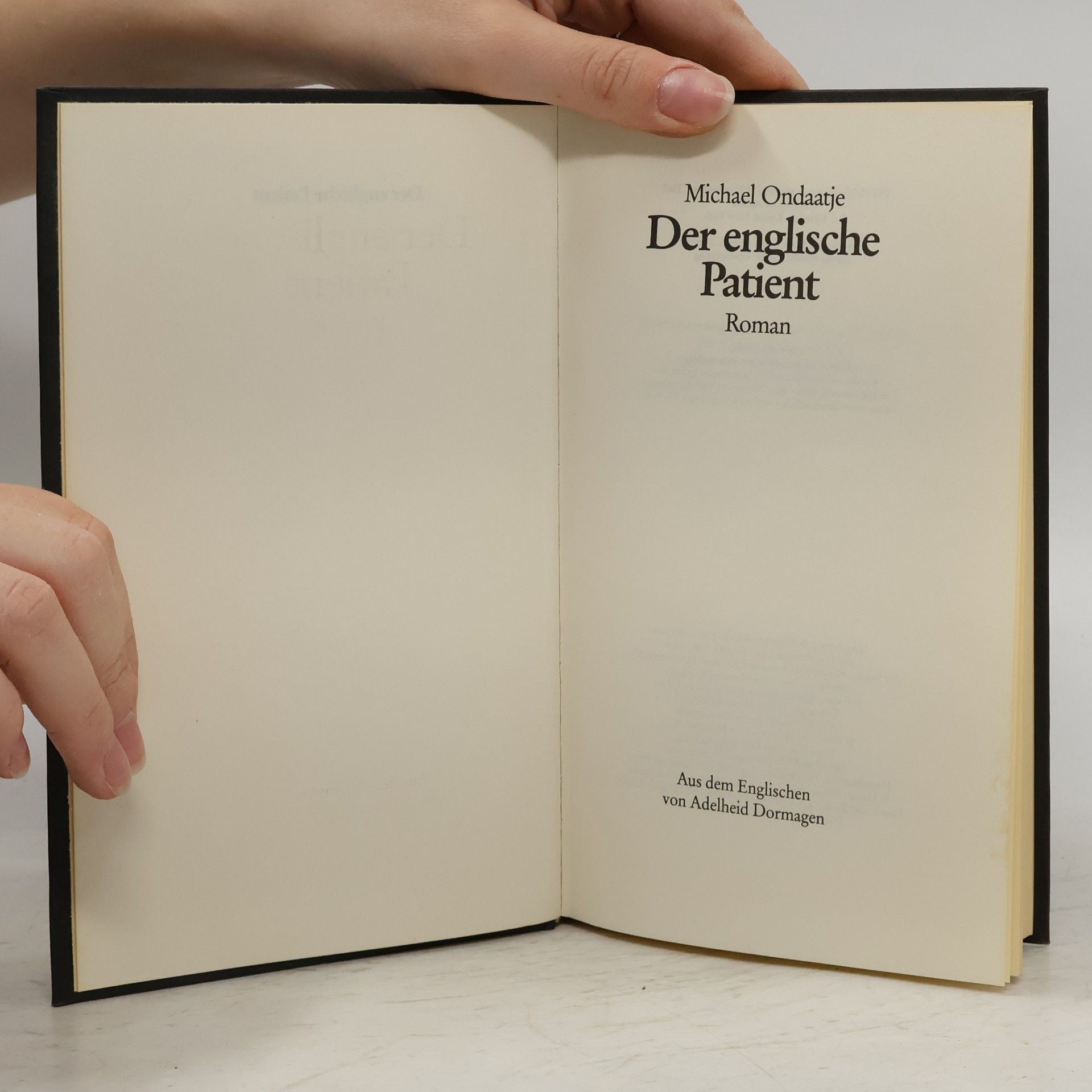 Michael Ondaatje Der englische Patient