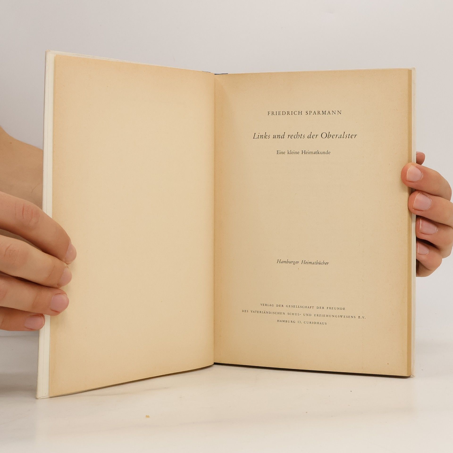 Friedrich Sparmann Links und rechts der oberalster