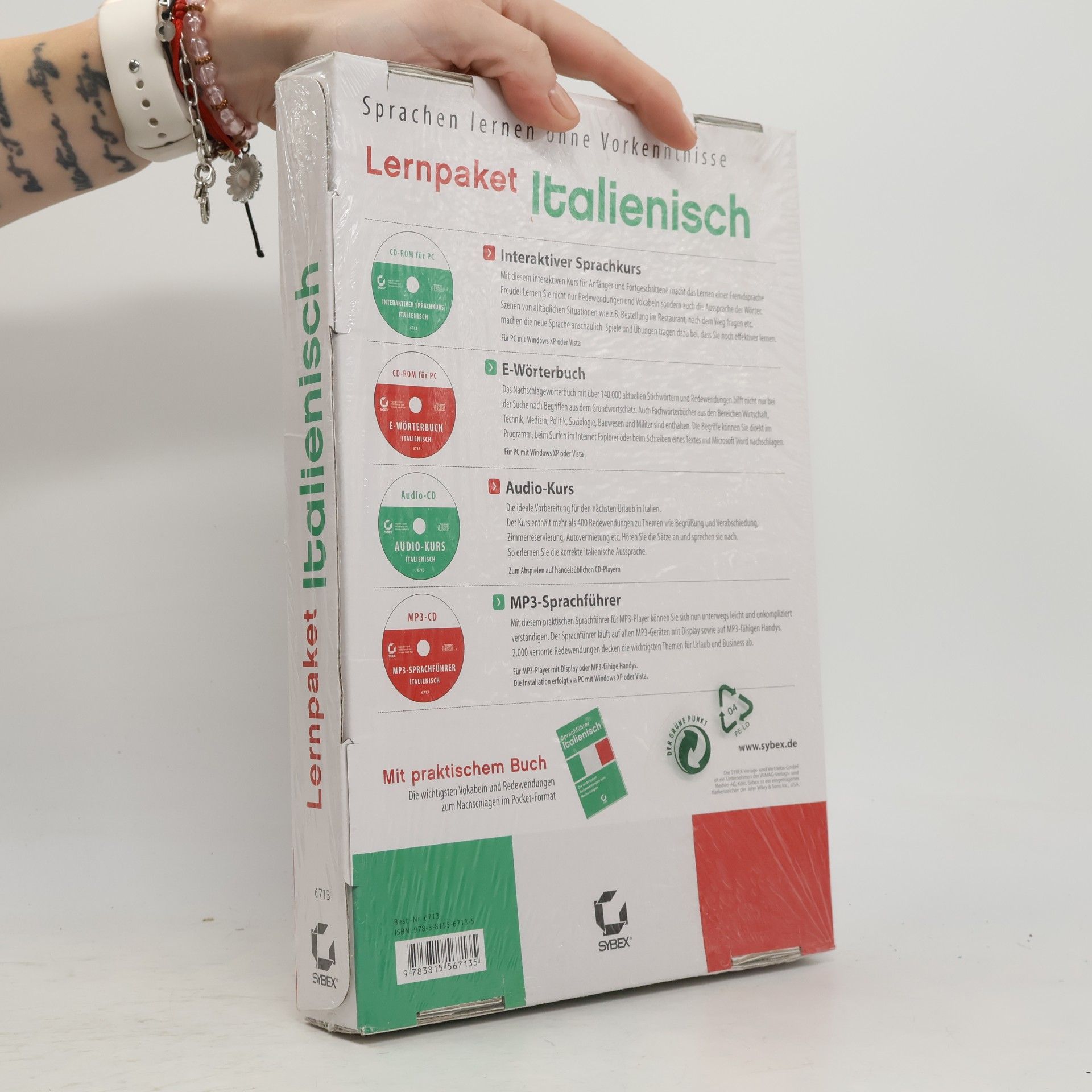 Lernpaket Italienisch (2 CD-ROMs, 1 Audio-CD, 1 MP3-CD + Buch)