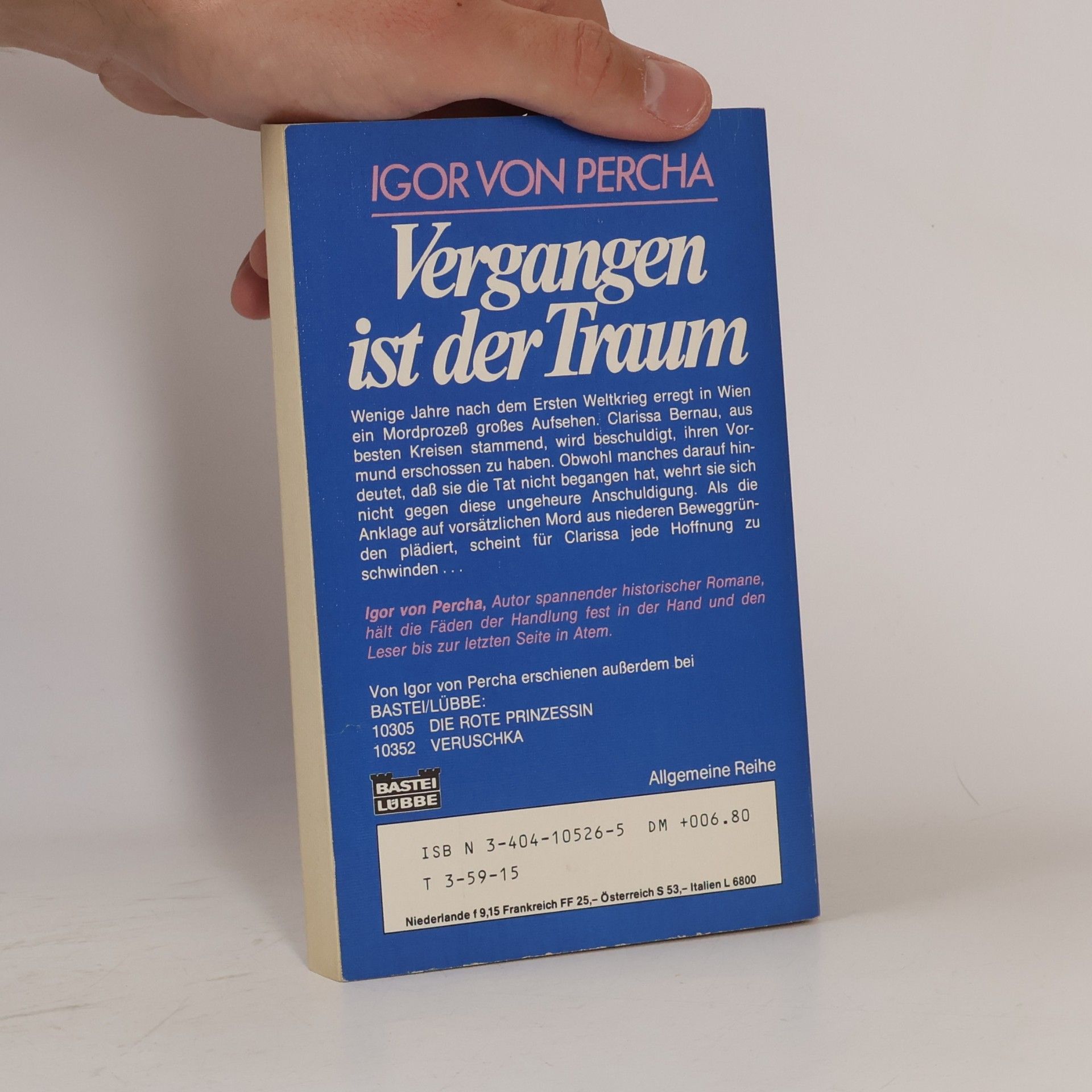 Igor Šentjurc Vergangen ist der Traum