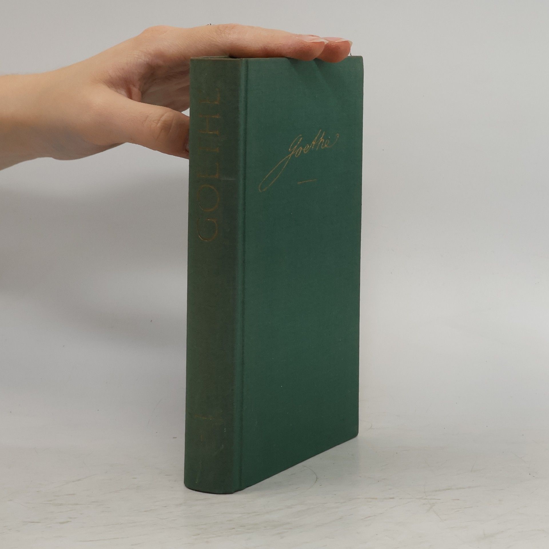 Johann Wolfgang von Goethe Gesammelte Werke I