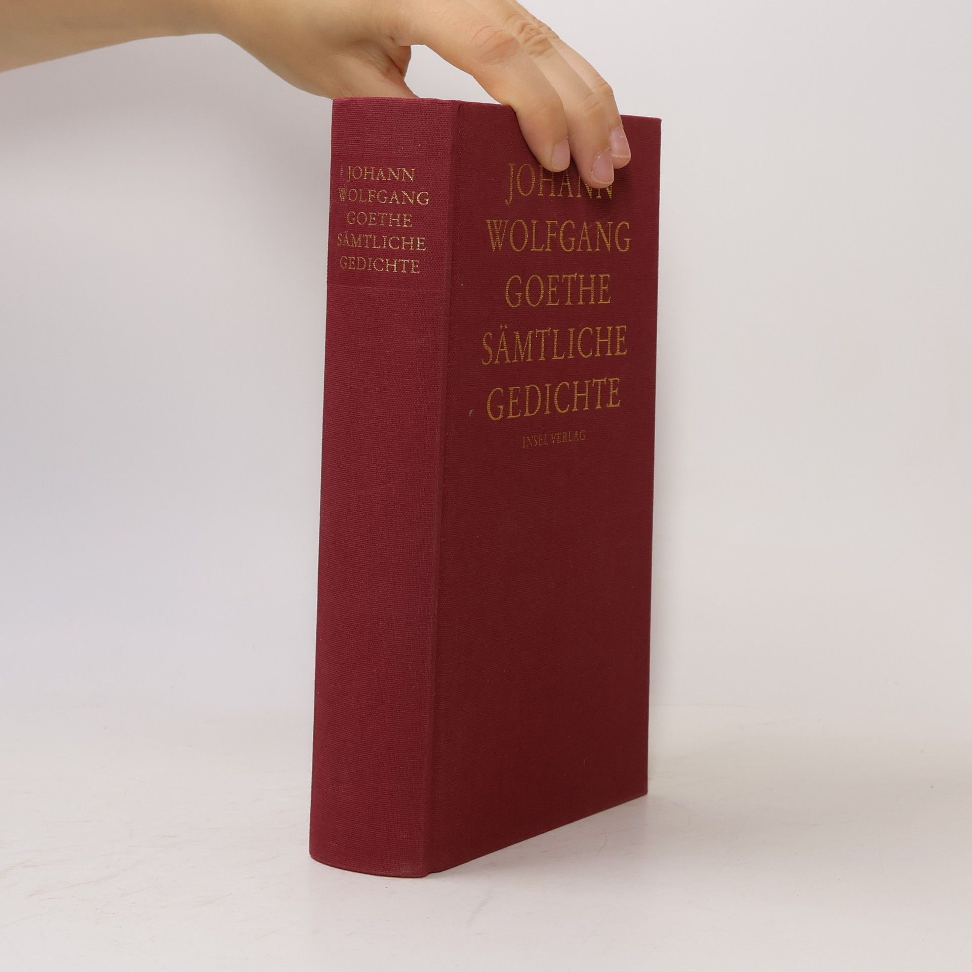 Johann Wolfgang von Goethe Goethe Sämtliche Werke