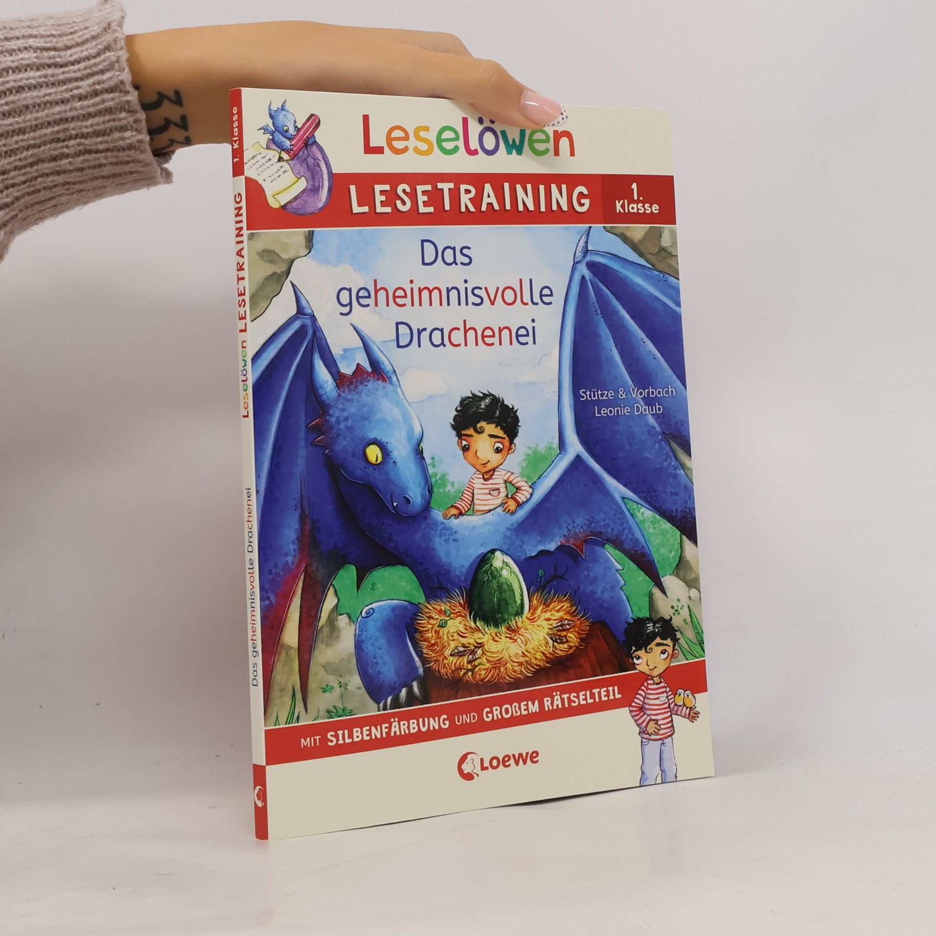 Stütze & Vorbach Leselöwen Lesetraining 1. Klasse - Das geheimnisvolle Drachenei