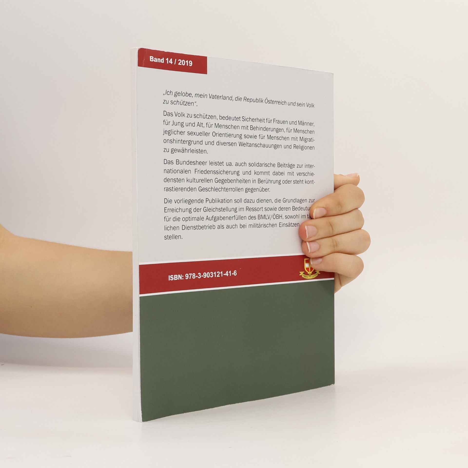 Roswitha Mathes Schriftenreihe der Landesverteidigungsakademie - 14: Gleichstellung