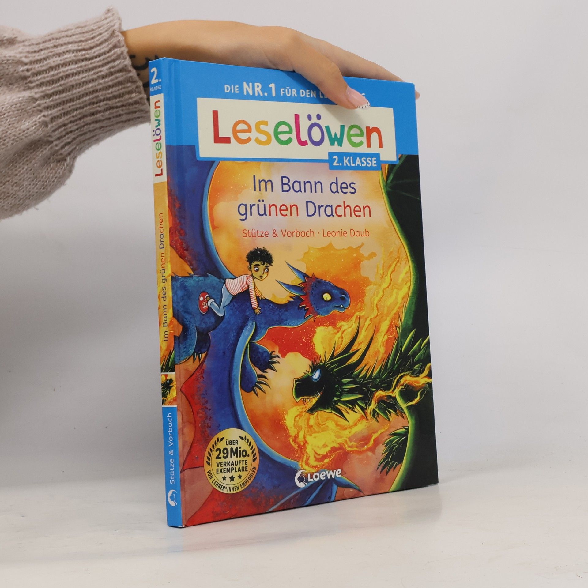 Stütze & Vorbach Leselöwen 2. Klasse - Im Bann des grünen Drachen