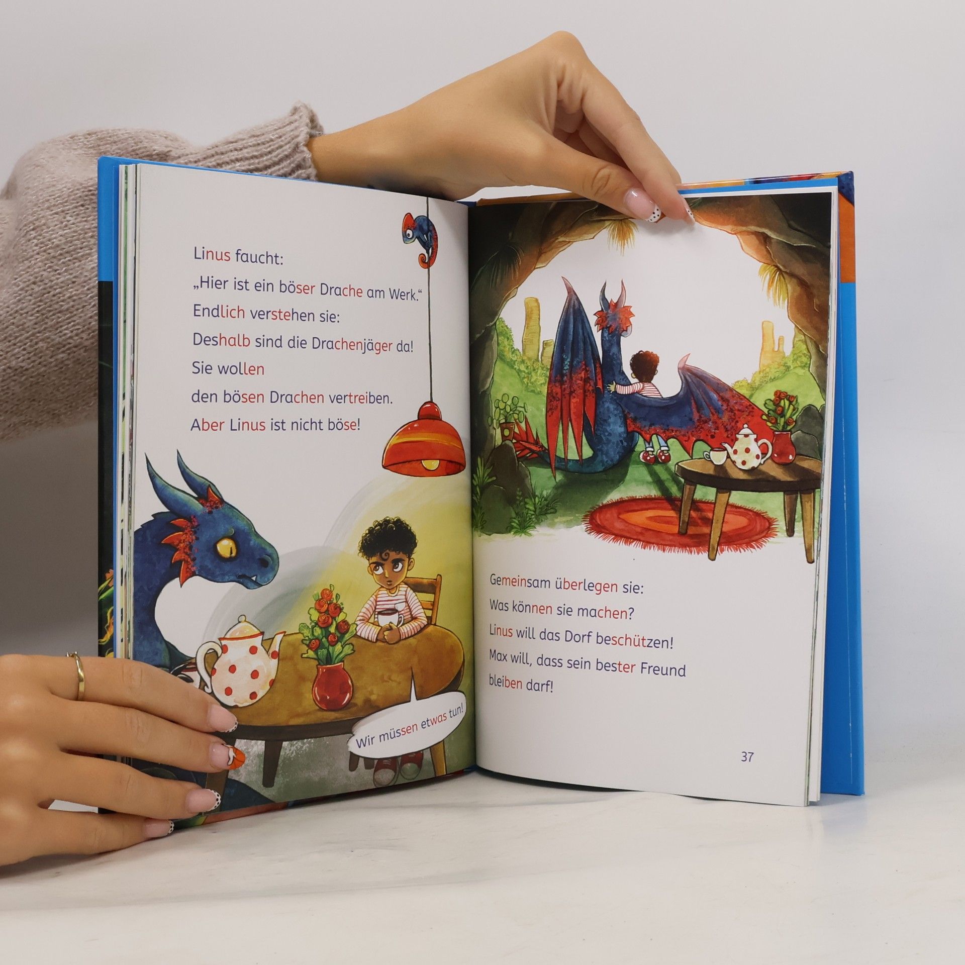 Stütze & Vorbach Leselöwen 2. Klasse - Im Bann des grünen Drachen