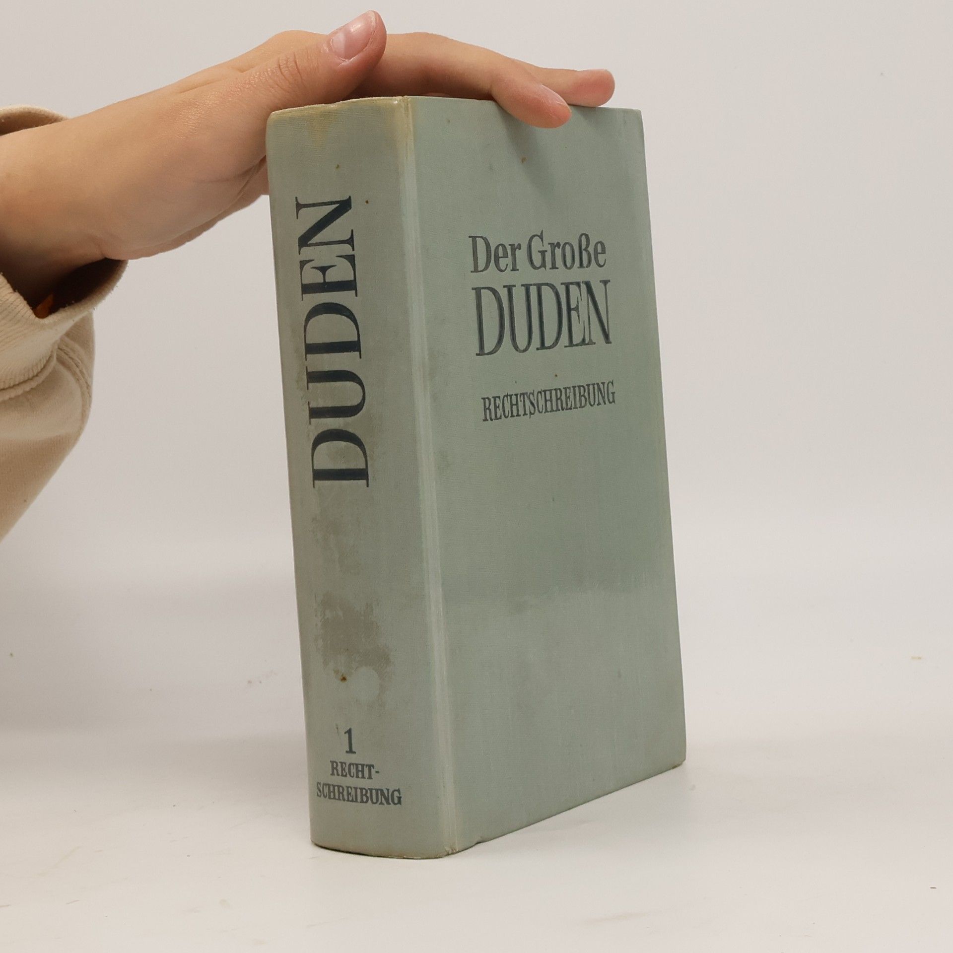 Autores varios Der große Duden 1. Rechtschreibung