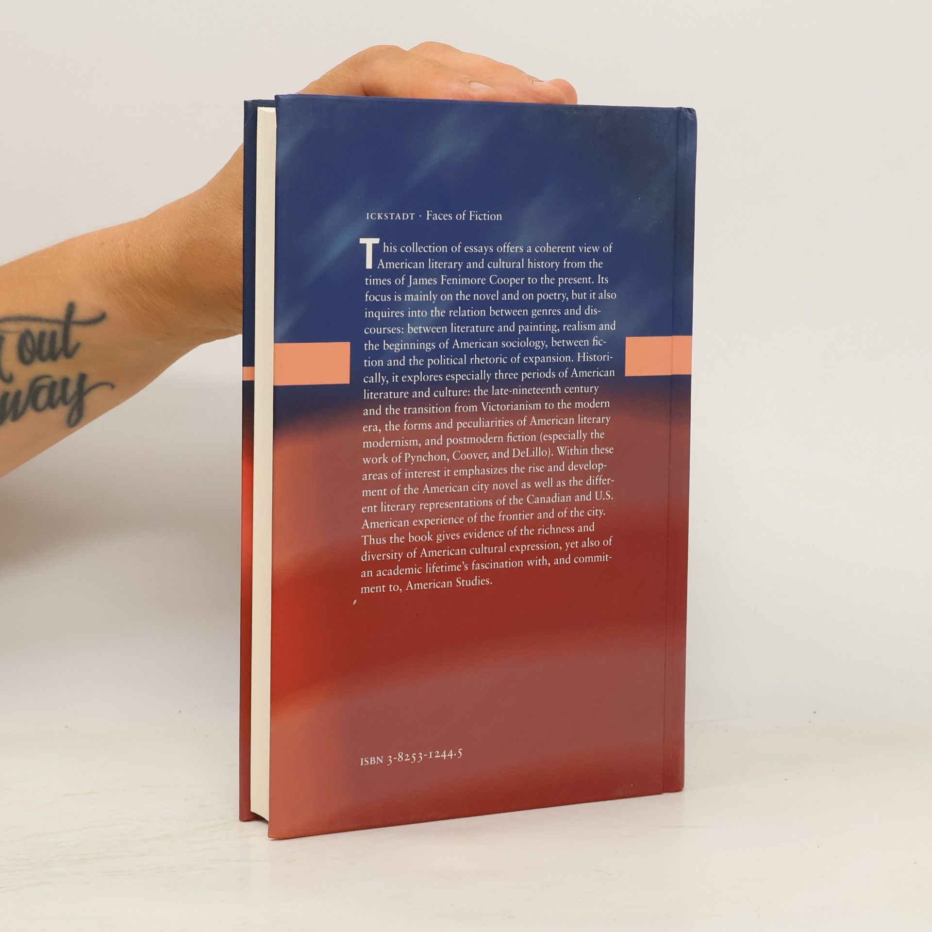 Heinz Ickstadt American Studies: A Monograph Series - 92: Faces of Fiction