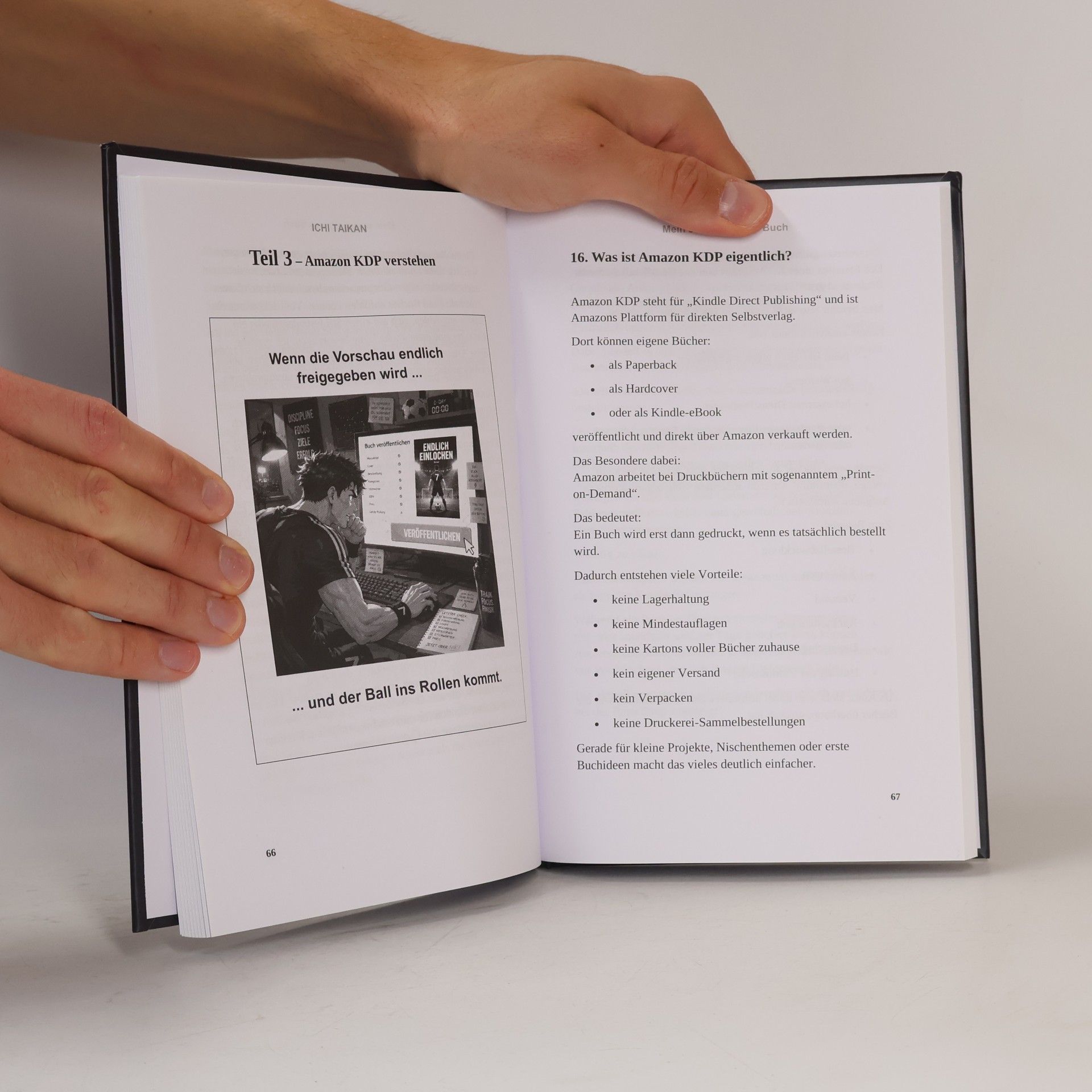 Ichi Taikan Dein Weg zum eigenen Buch: Veröffentlichen mit Amazon KDP für Hobbys, Geschichten und Ideen