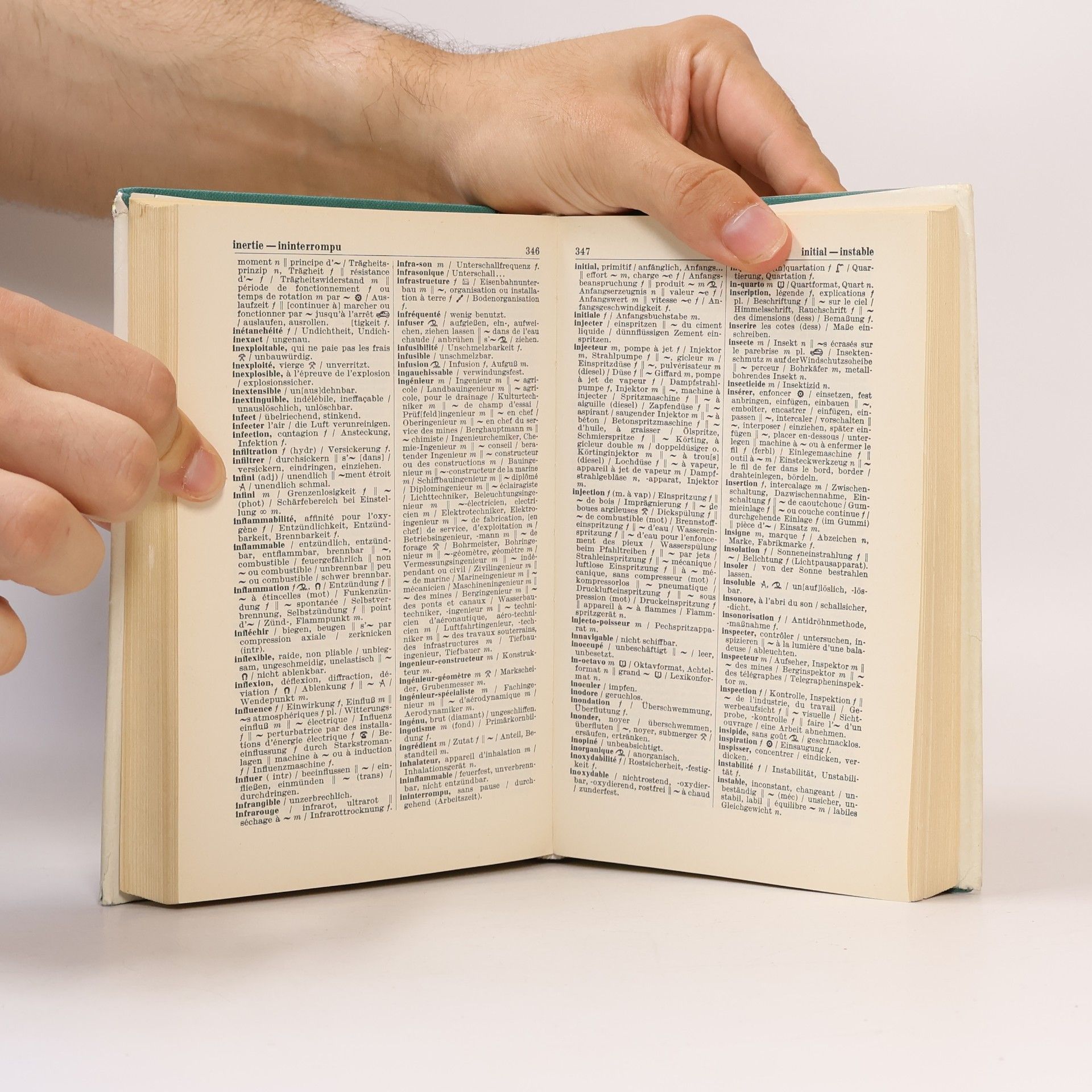 Richard Ernst Wörterbuch der industriellen Technik IV. Dictionnaire de la technique industrielle IV