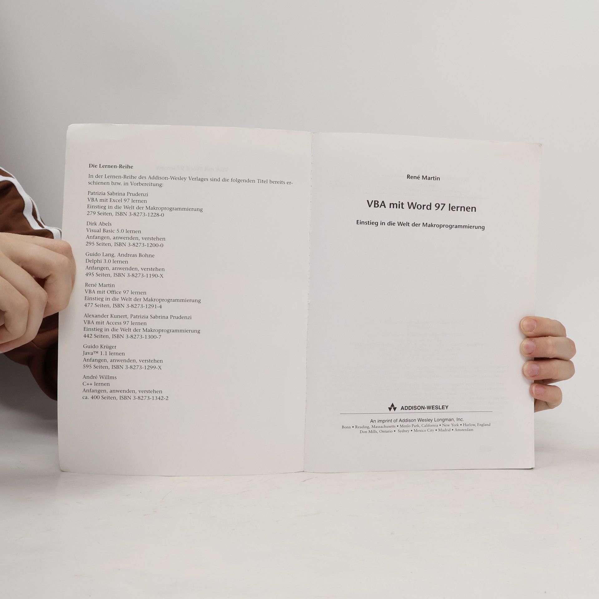 René Martin VBA mit Word 97 lernen