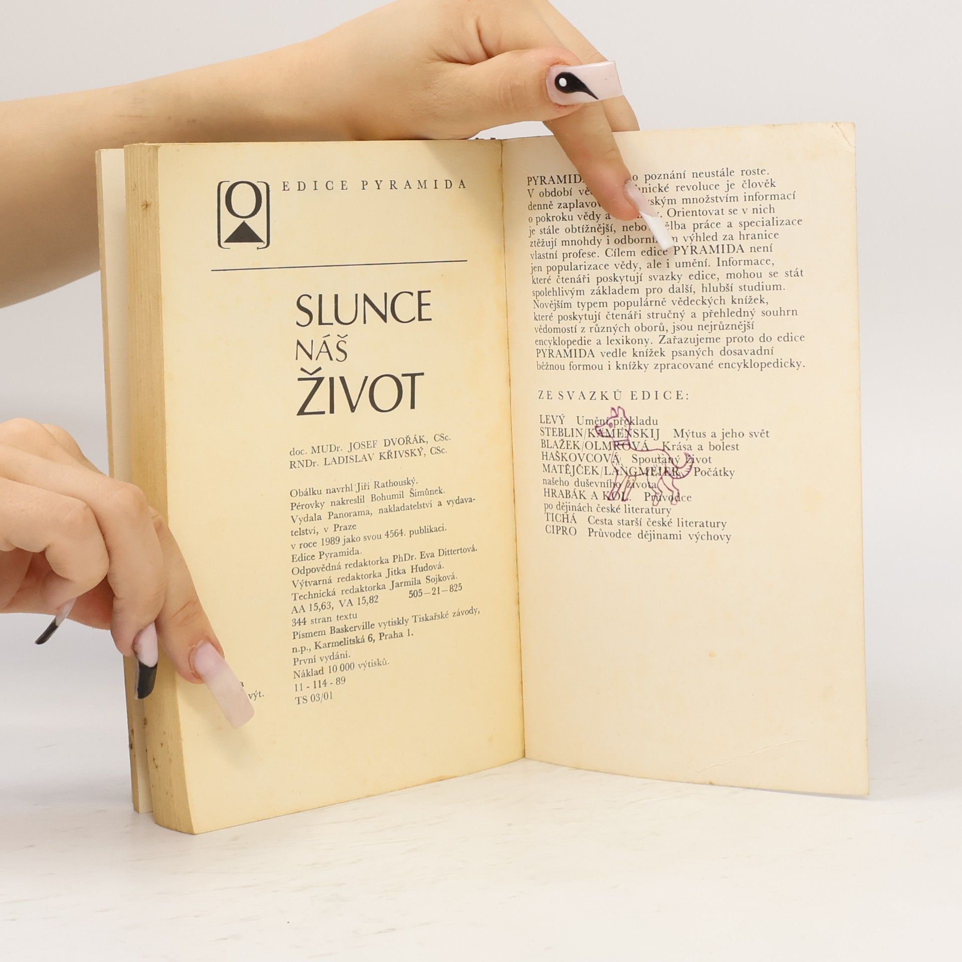 Josef Dvořák Slunce, náš život