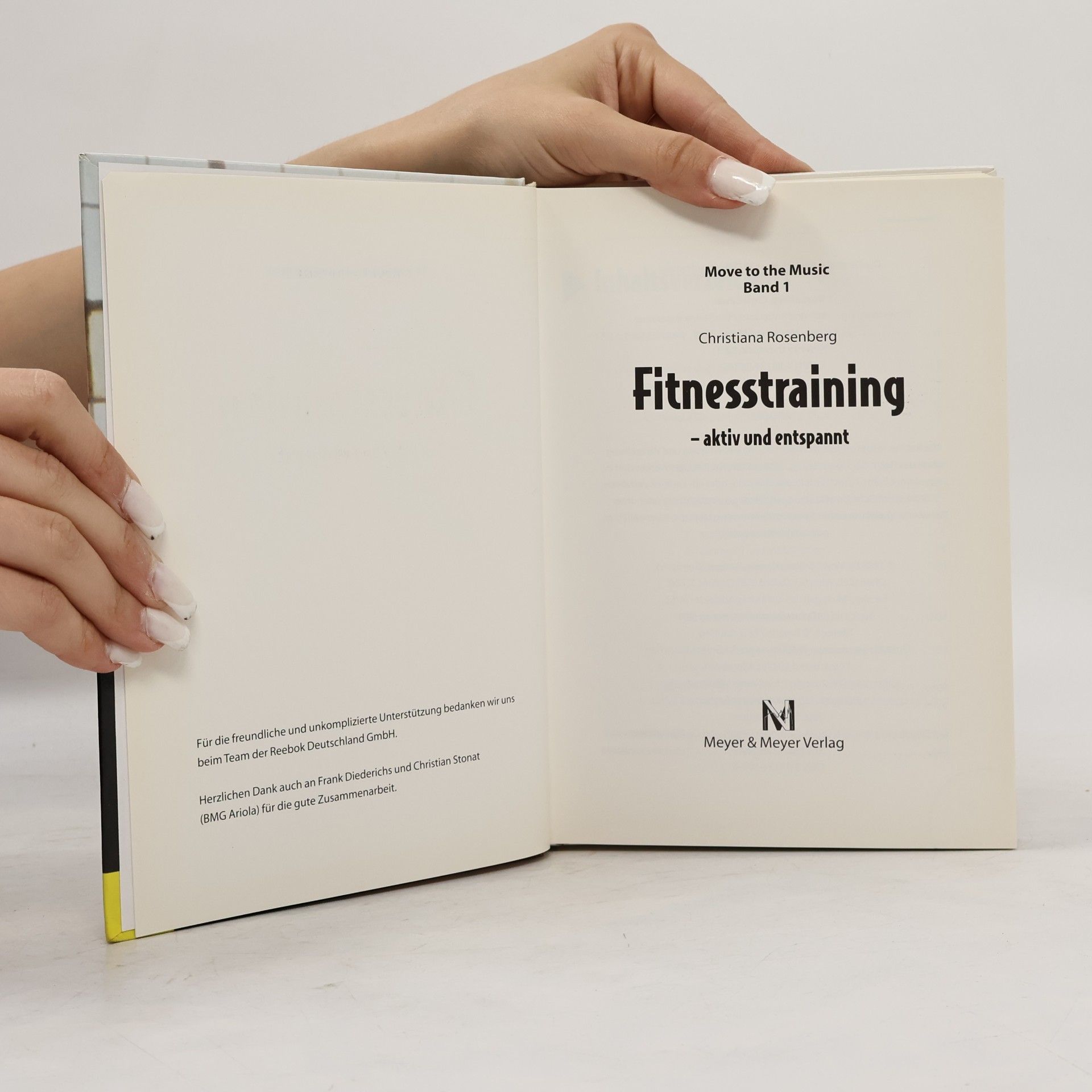 Christiana Rosenberg Fitnesstraining aktiv und entspannt. Inkl. CD