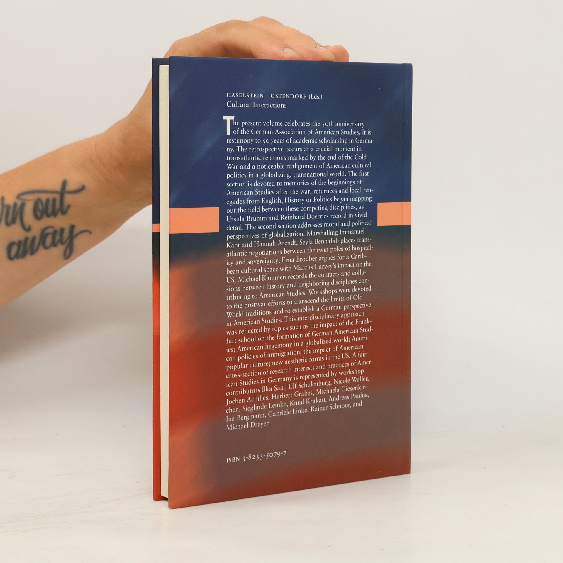 Ulla D. Haselstein American Studies - 118: Cultural Interactions