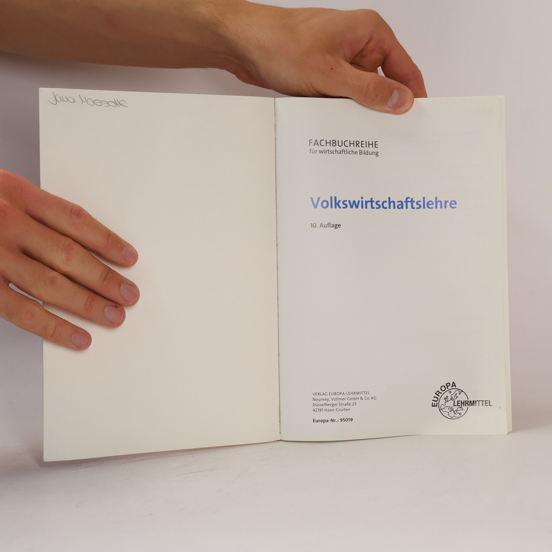 Hans-Jürgen Albers Volkswirtschaftslehre - 10. Auflage