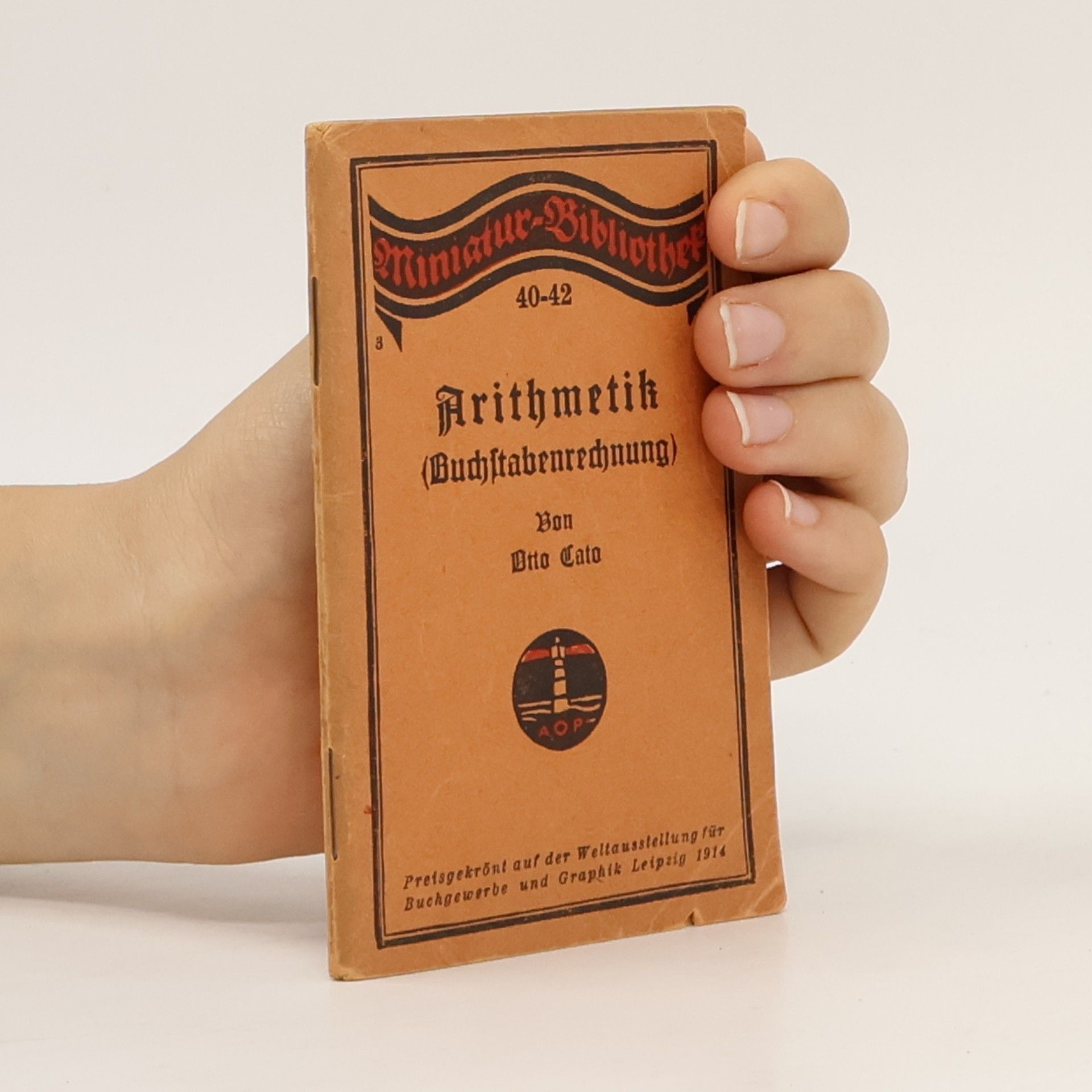 Otto Lato Arithmetik. Buchstabenrechnung