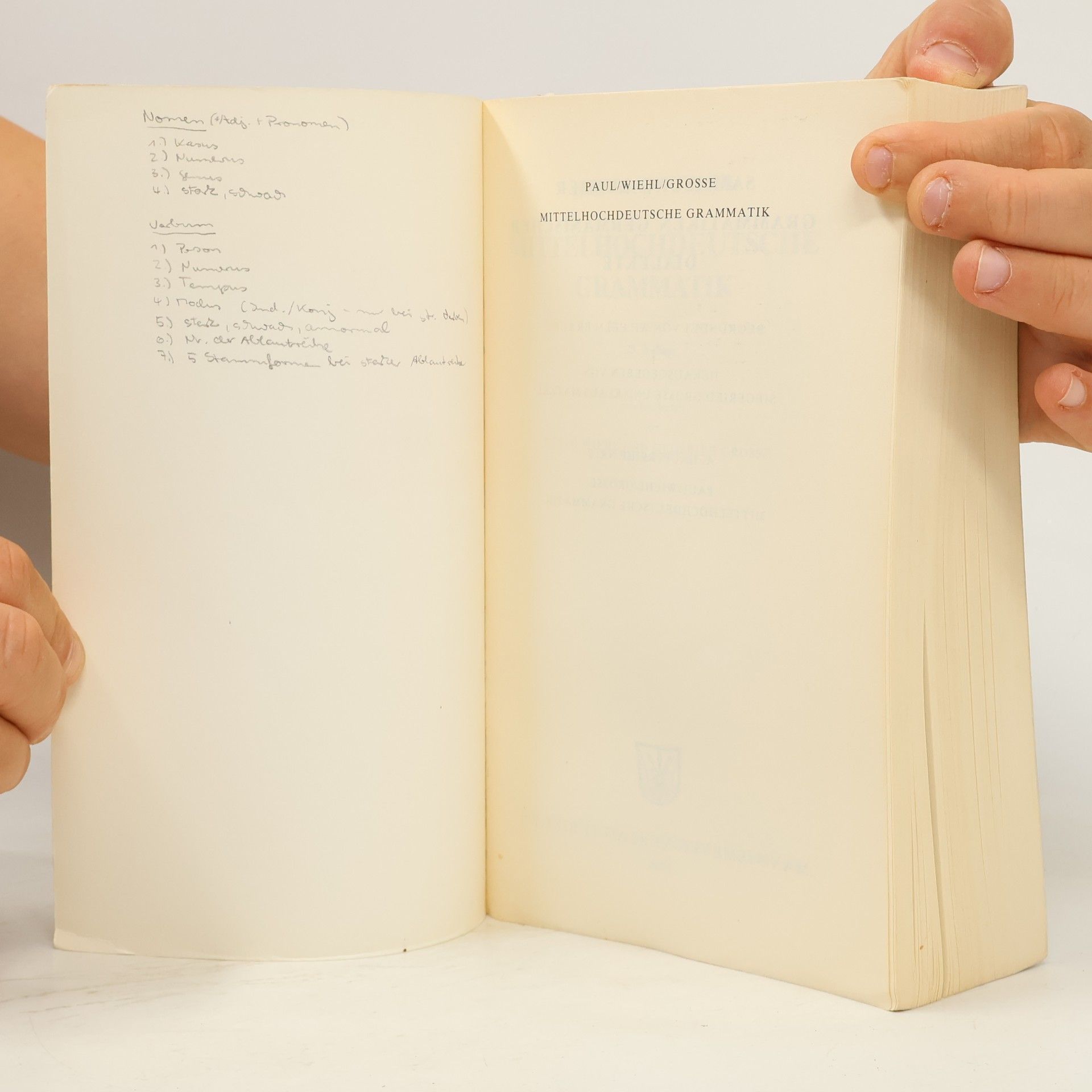 kolektiv Mittelhochdeutsche Grammatik