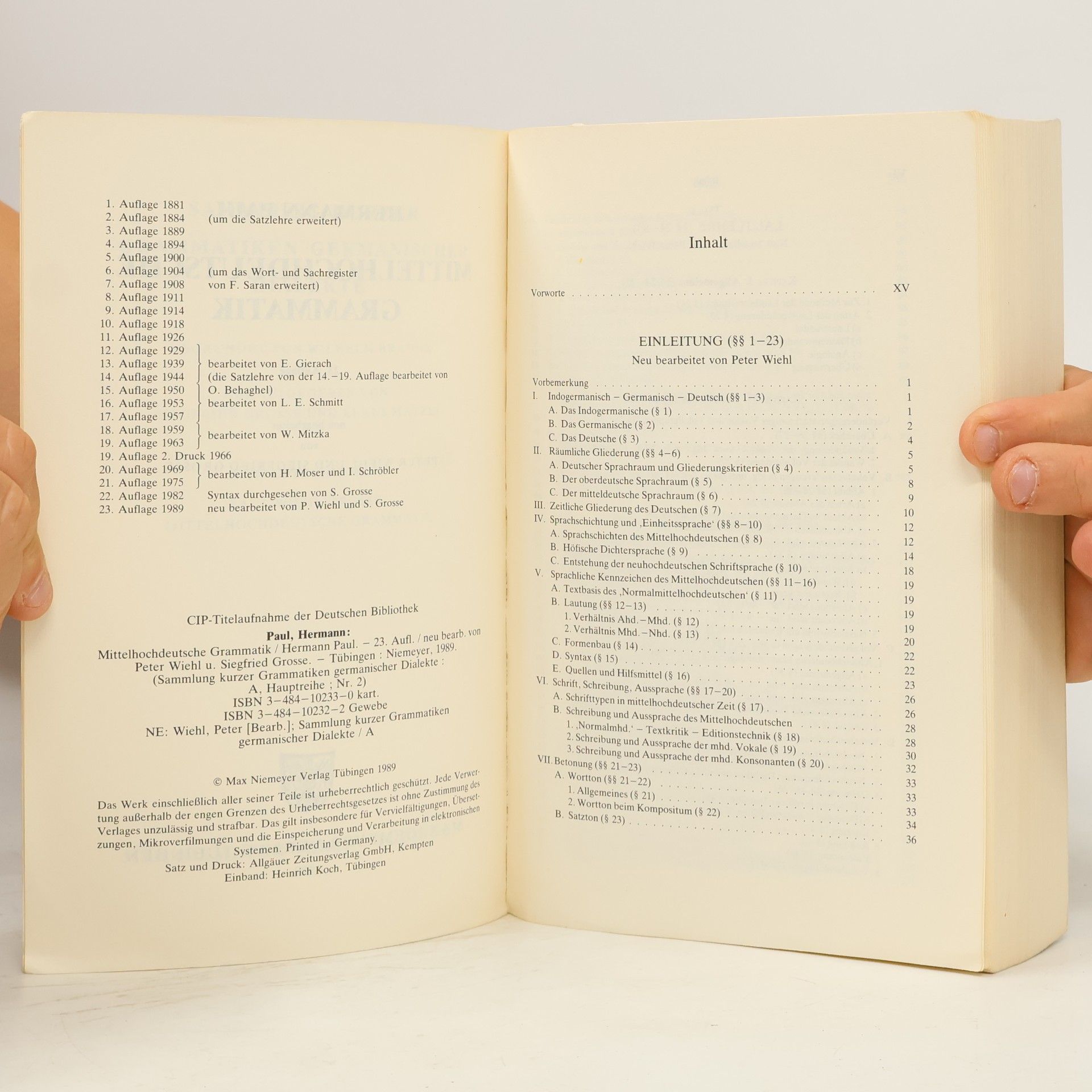kolektiv Mittelhochdeutsche Grammatik