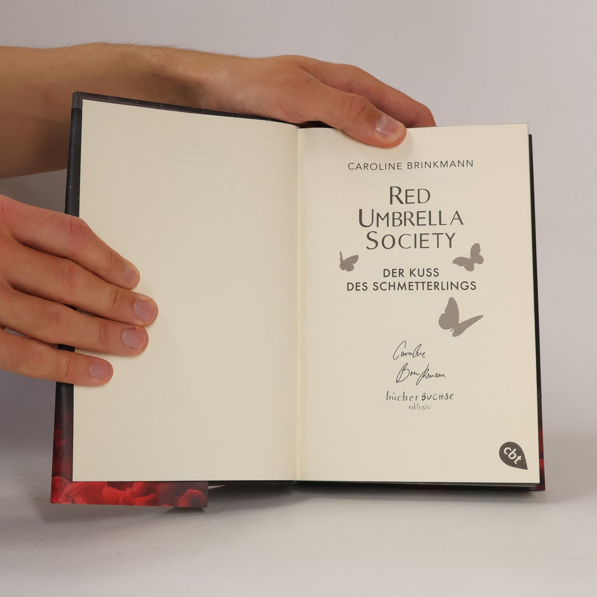 Caroline Brinkmann Red Umbrella Society. Der Kuss des Schmetterlings