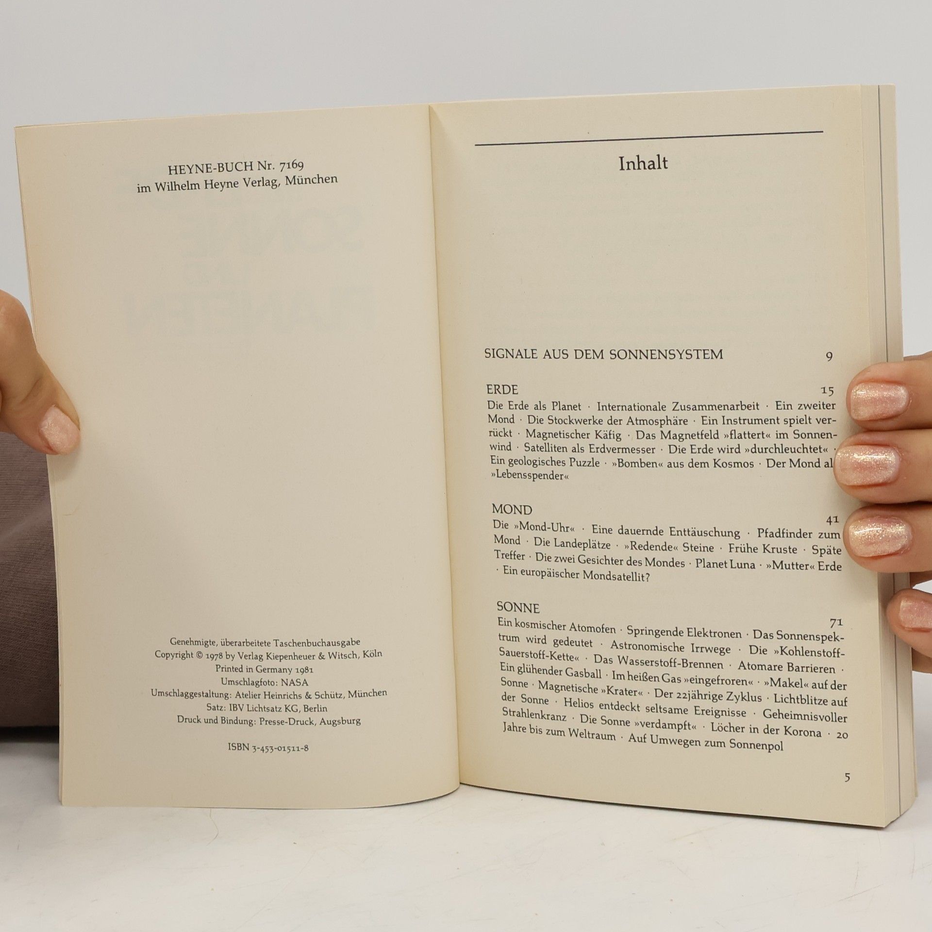 Hermann-Michael Hahn Erde, Sonne und Planeten