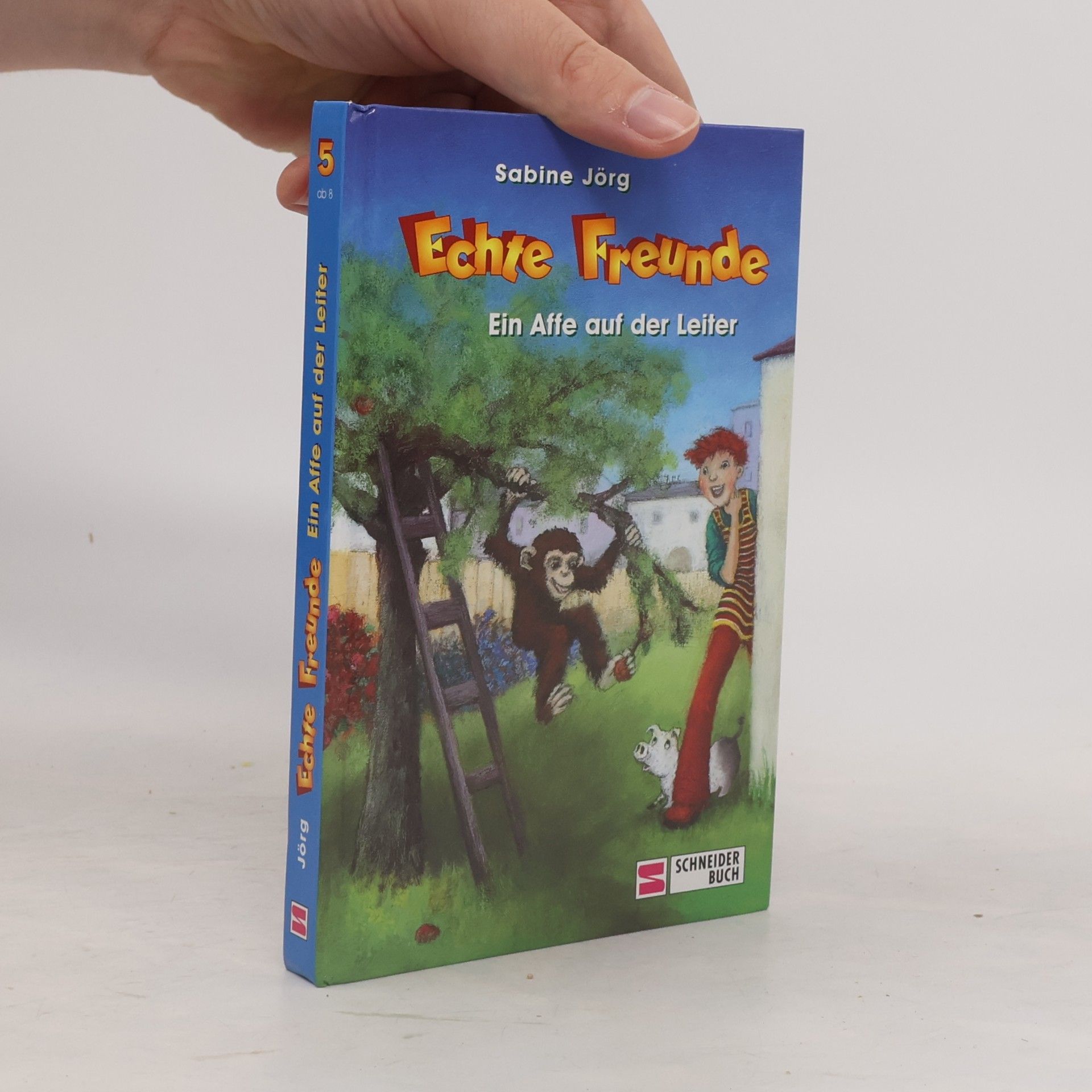 Sabine Jörg Echte Freunde, Bd.5, Ein Affe auf der Leiter
