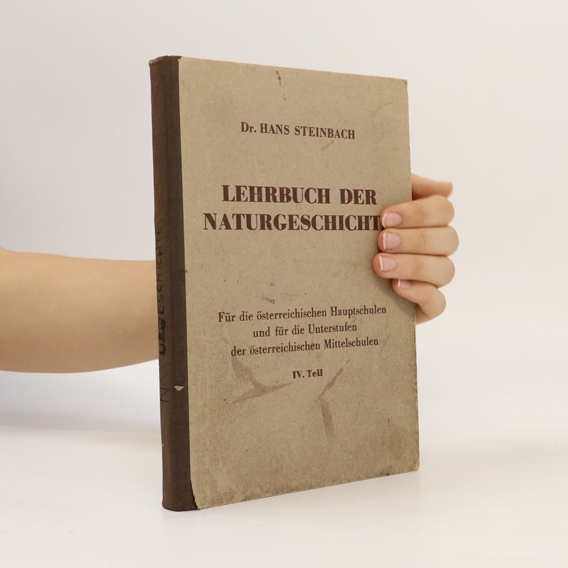 Lehrbuch der Naturgeschichte IV. Teil