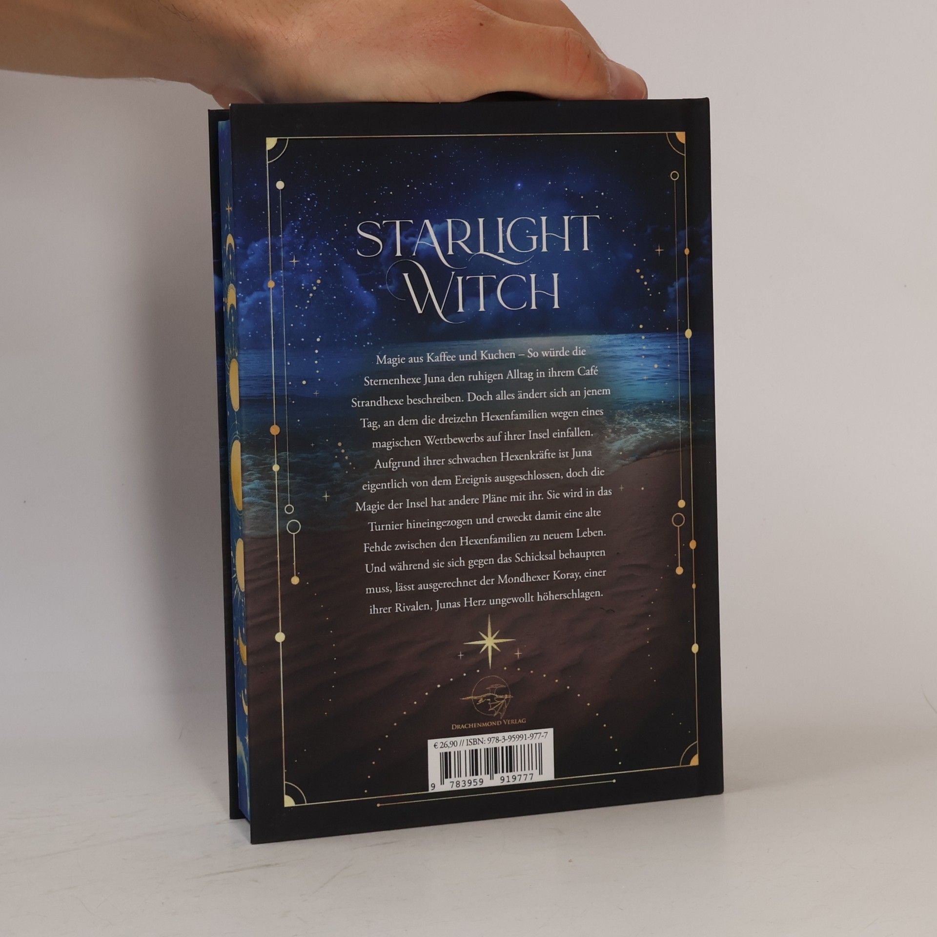 Lisa Rosenbecker Starlight Witch - Die Magie der Nachtinsel: Wohlfühl-Fantasy mit Herzklopfen-Garantie I Schmuckausgabe mit Farbschnitt-Garantie
