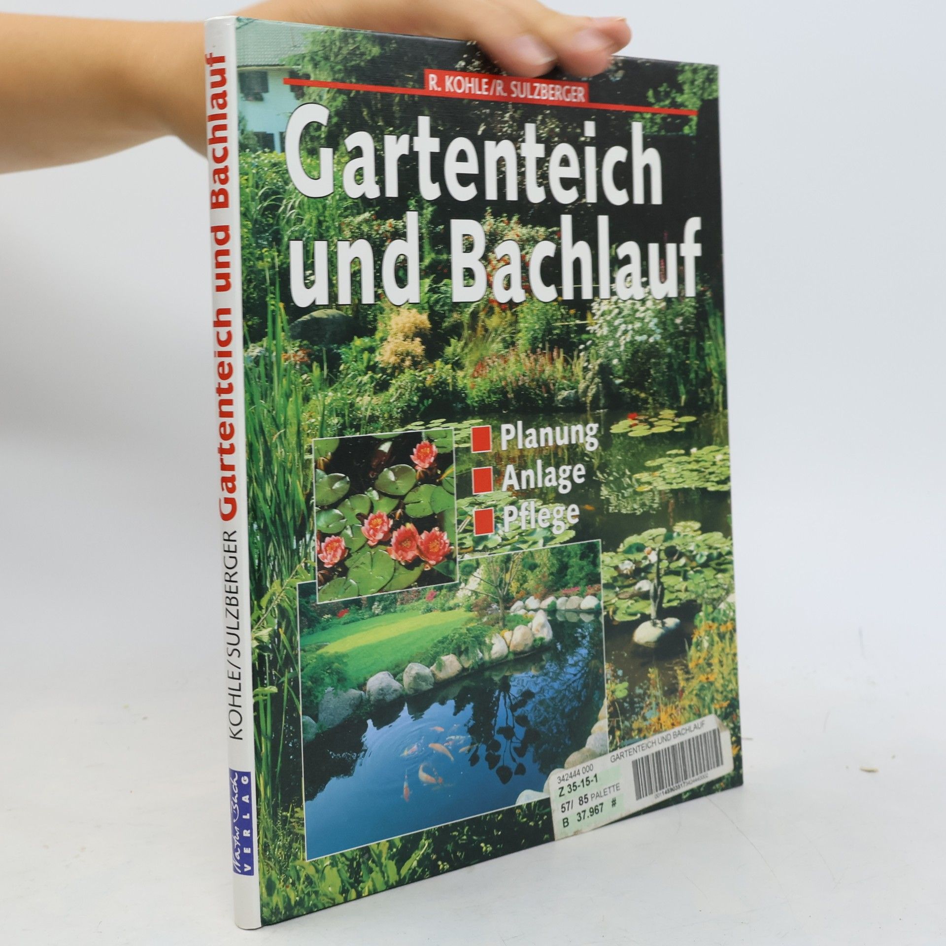 Ruth Kohle Gartenteich und Bachlauf