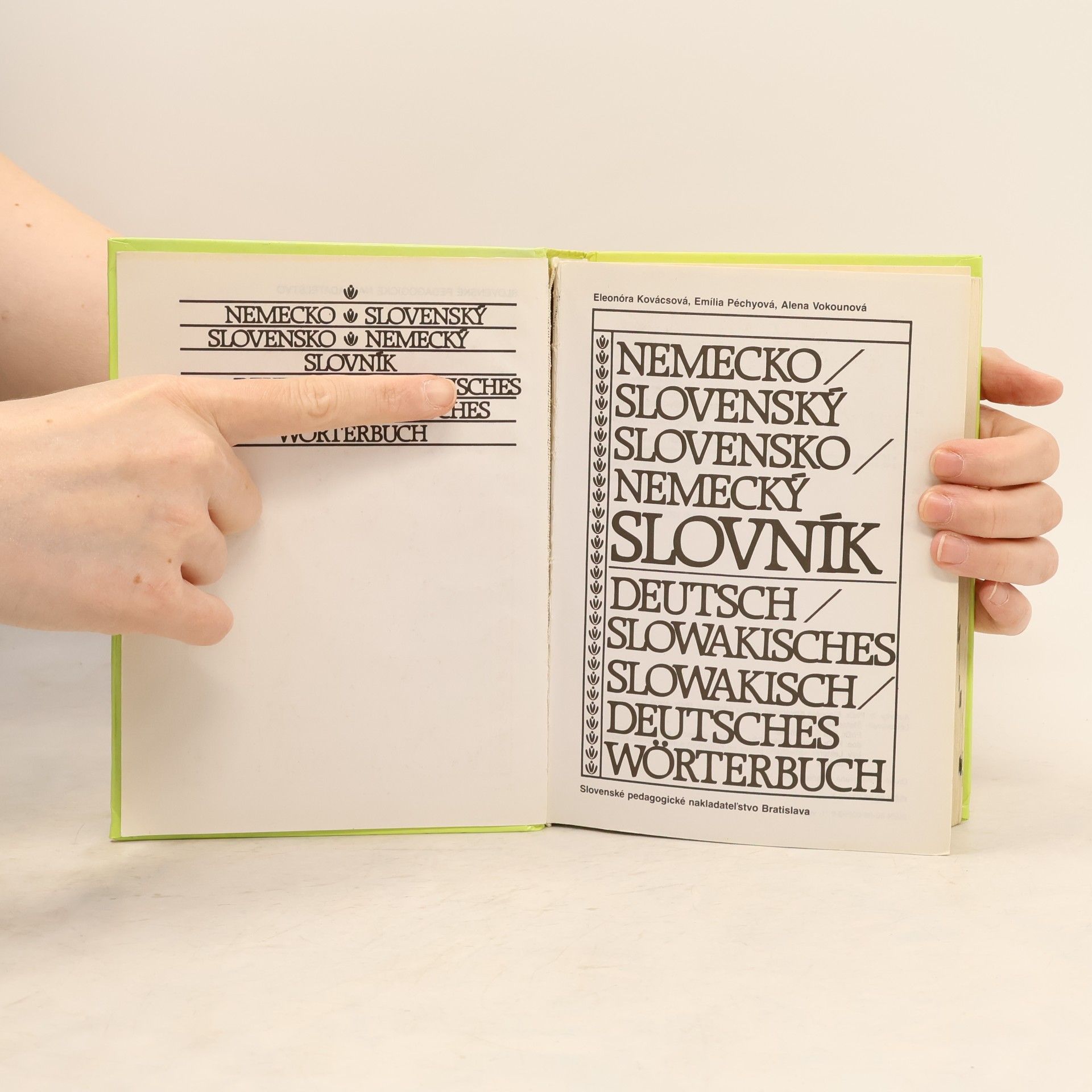 Various authors Nemecko/Sloveský, Slovensko/Nemecký slovník