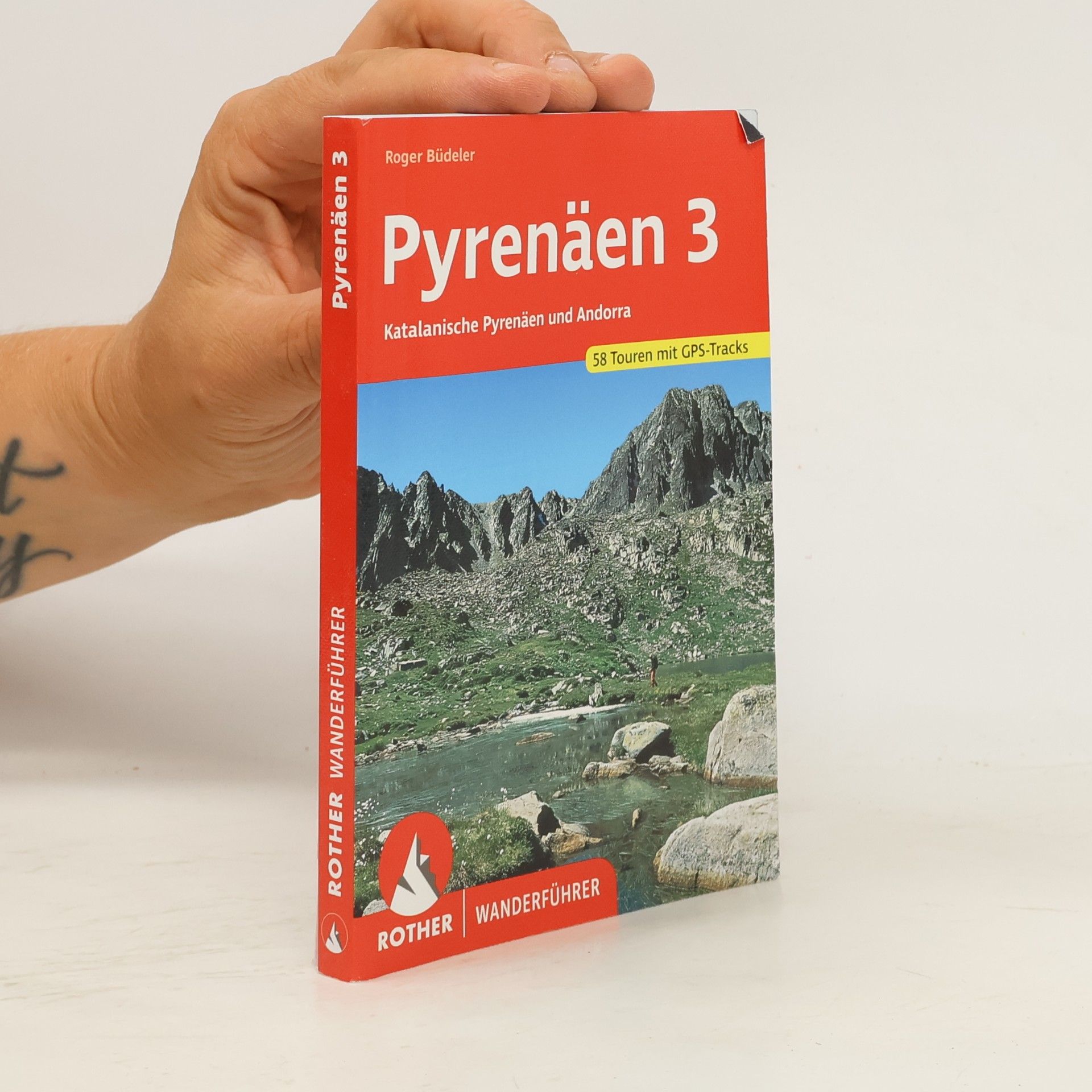 Roger Büdeler Rother Wanderführer - 3: Pyrenäen