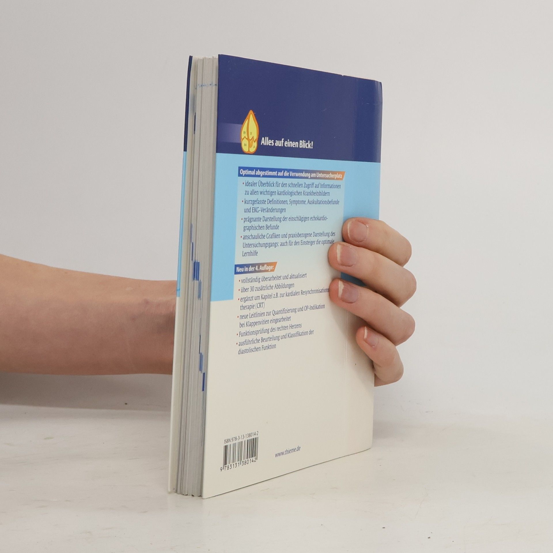Ursula Wilkenshoff Handbuch der Echokardiographie: Vollständig überarbeitete und erweiterte Auflage