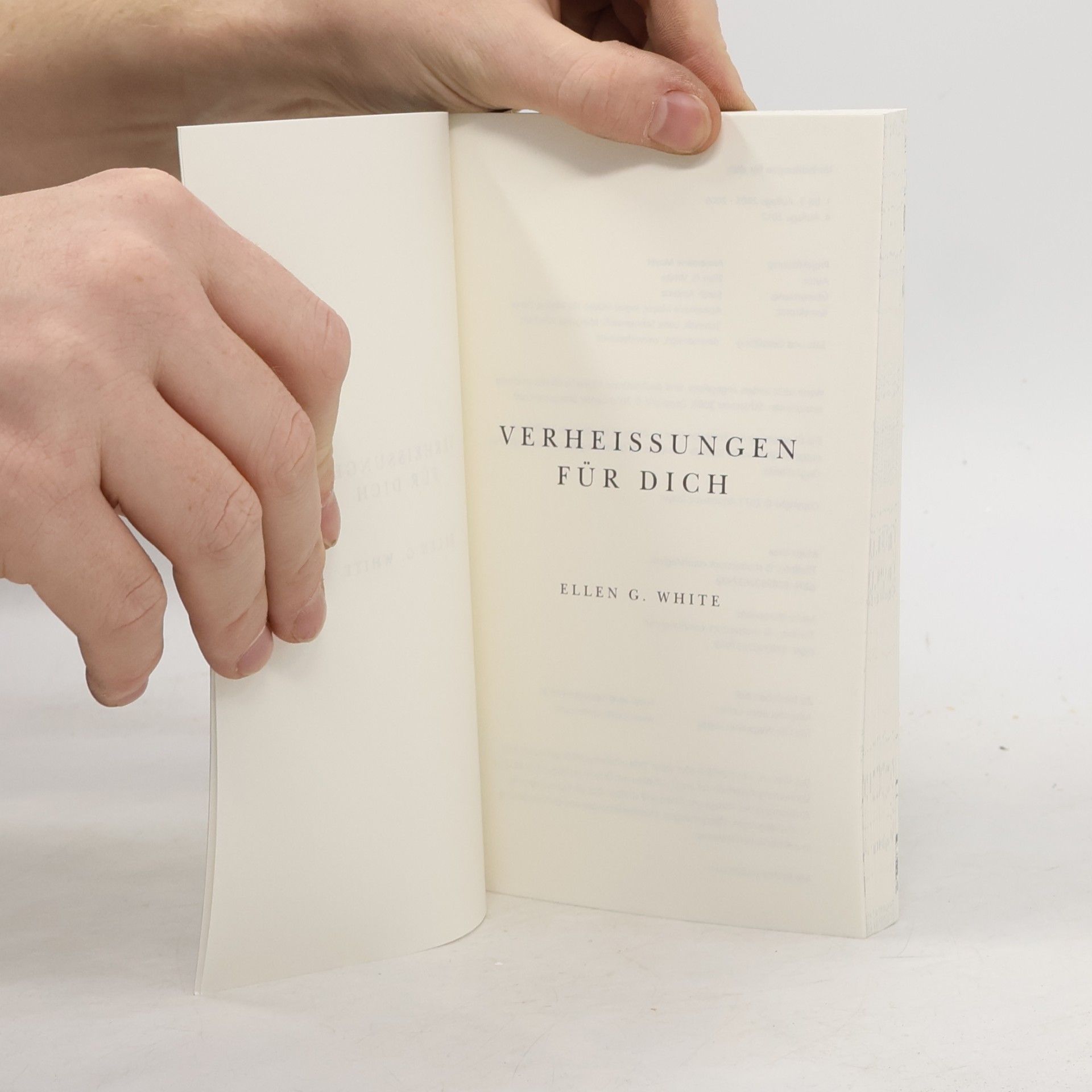 Ellen Gould Harmon White Verheißungen für dich