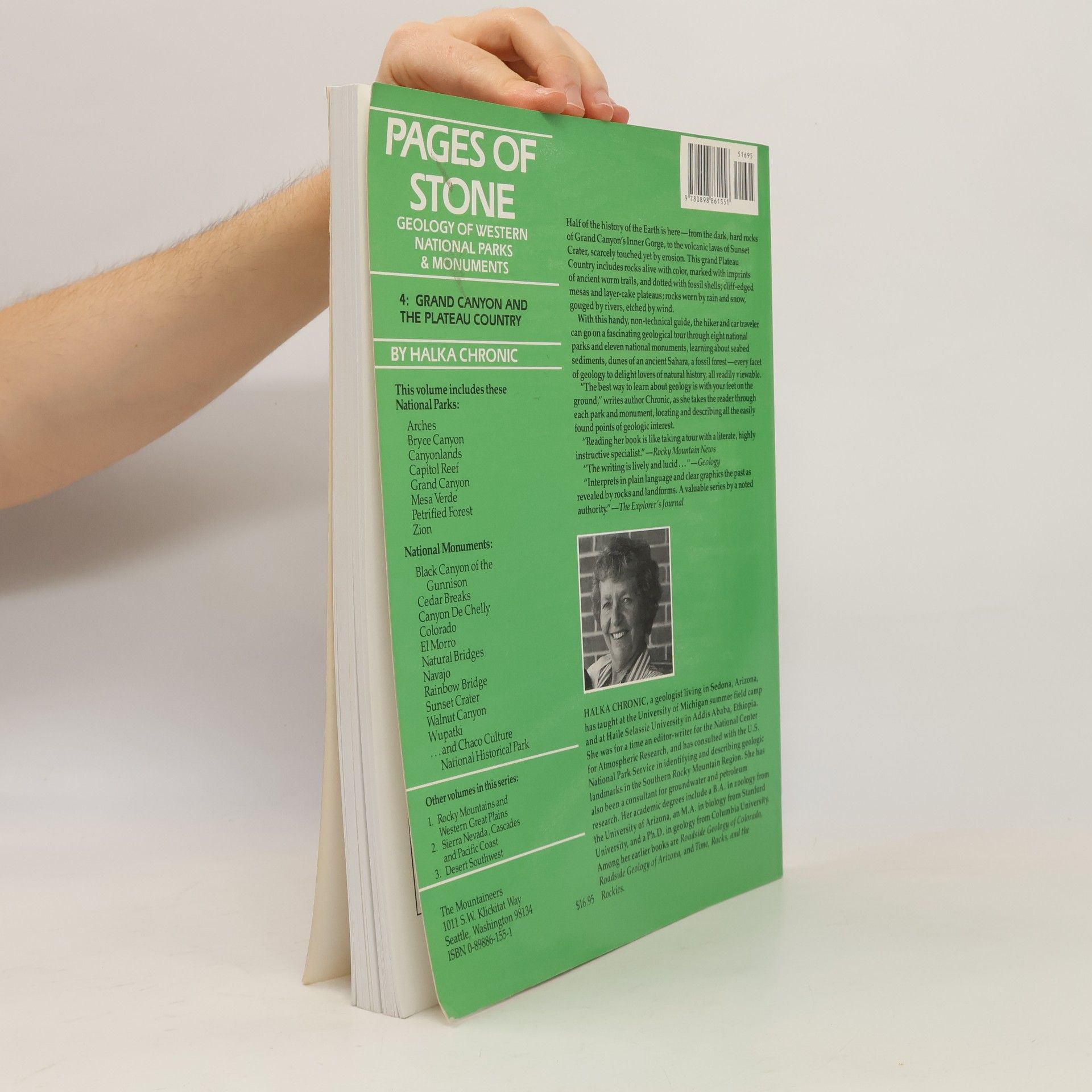 Halka Chronic Pages of Stone : Geology of Western National Parks and Monuments
