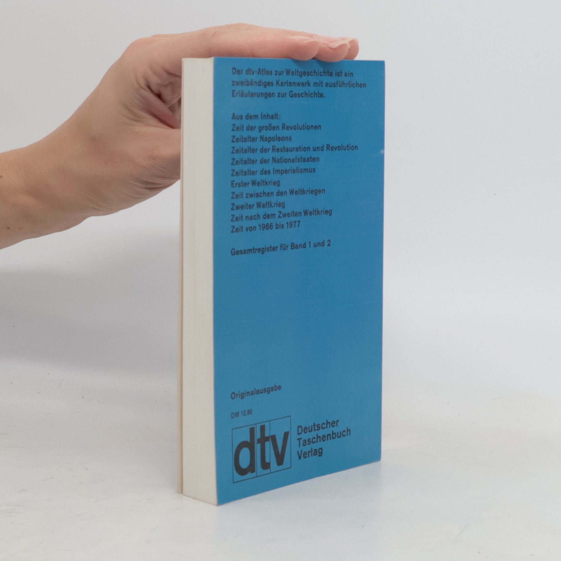 kolektiv Dtv-Atlas Weltgeschichte. Band 2