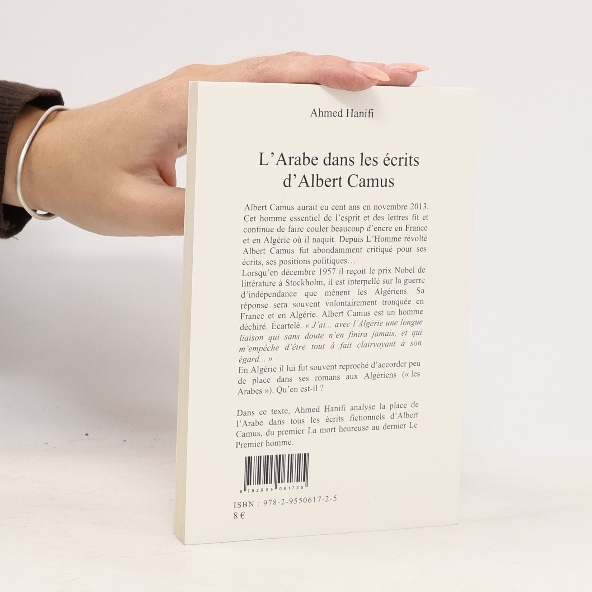 Ahmed Hanifi L'Arabe dans les écrits d'Albert Camus