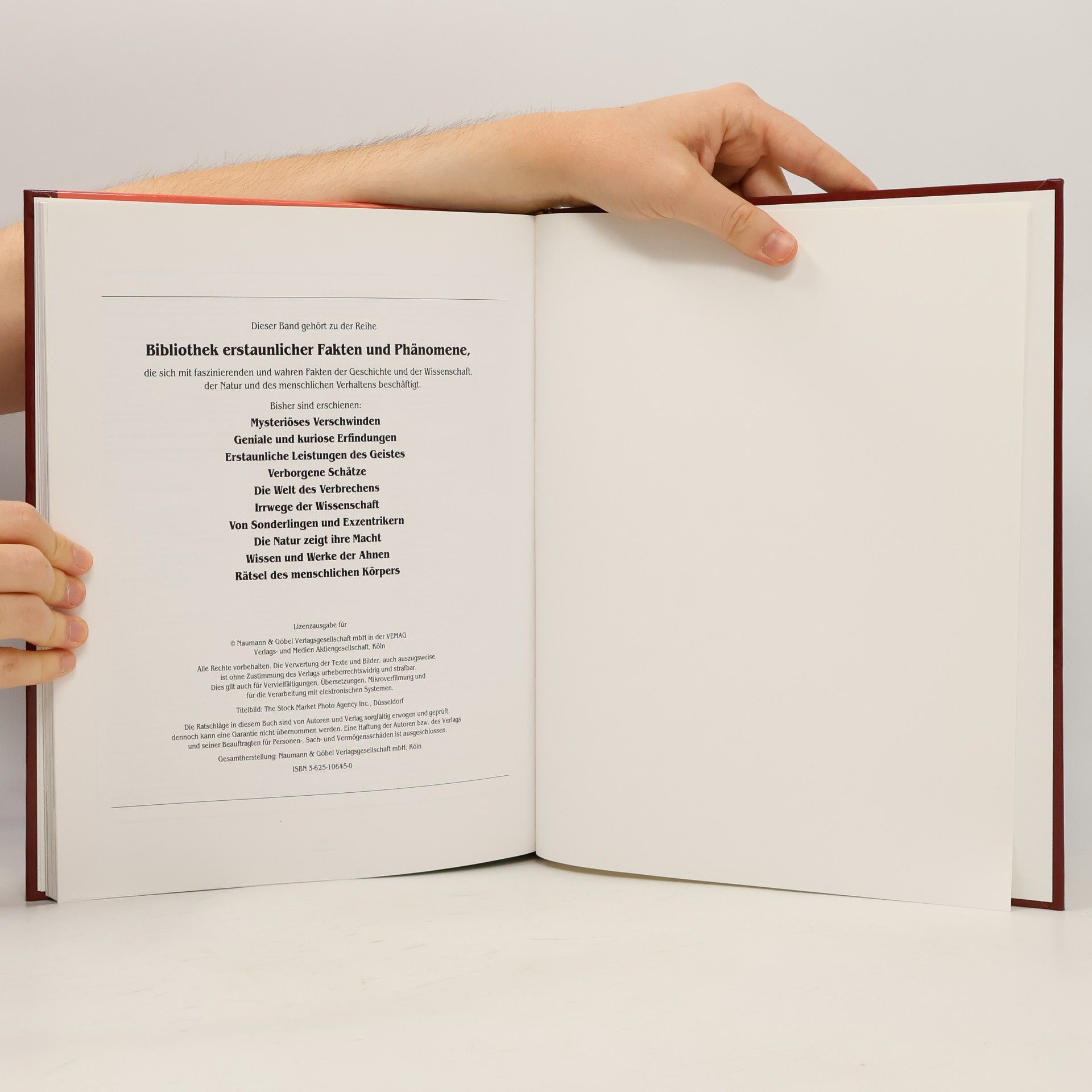 Bibliothek Erstaunlicher Fakten und Phänomene, Irrwege der Wissenschaft